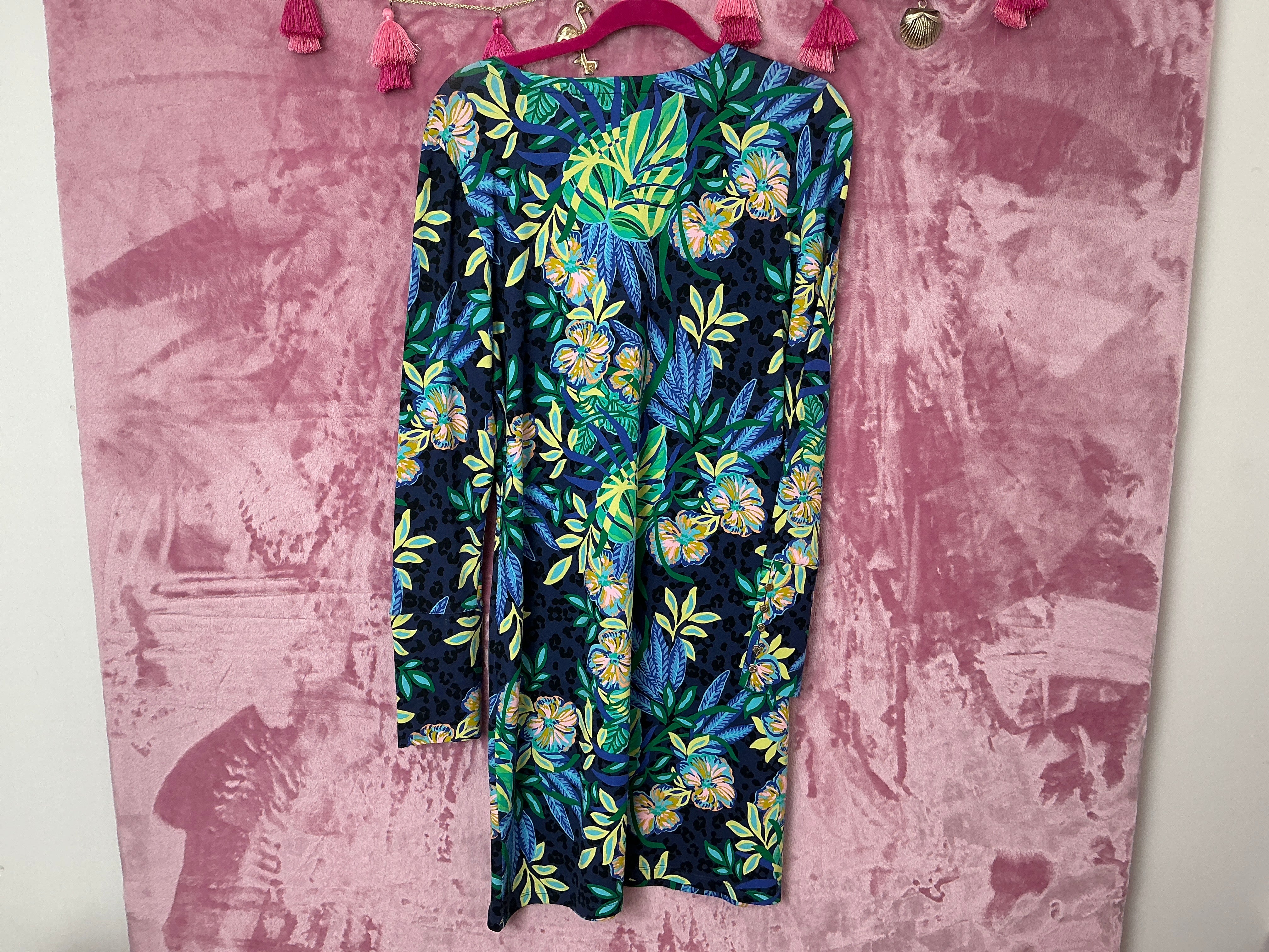 Lilly Pulitzer Dress NWT - Ellis UPF 50+ Dress - Multi - The Hottest Spot - Size L