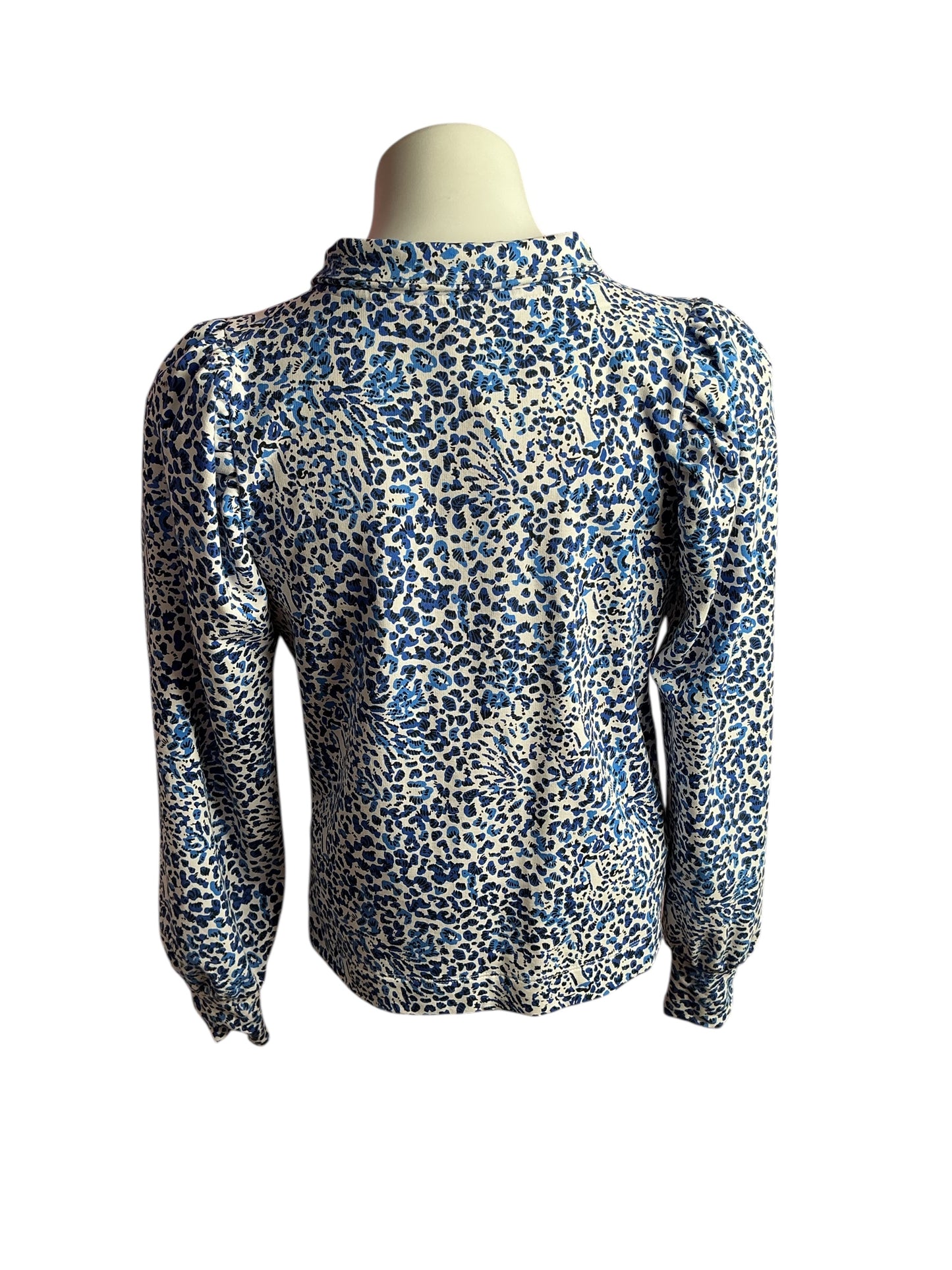 Lilly Pulitzer- Cabello Half-Zip Popover Resort White Twisted Up Size S