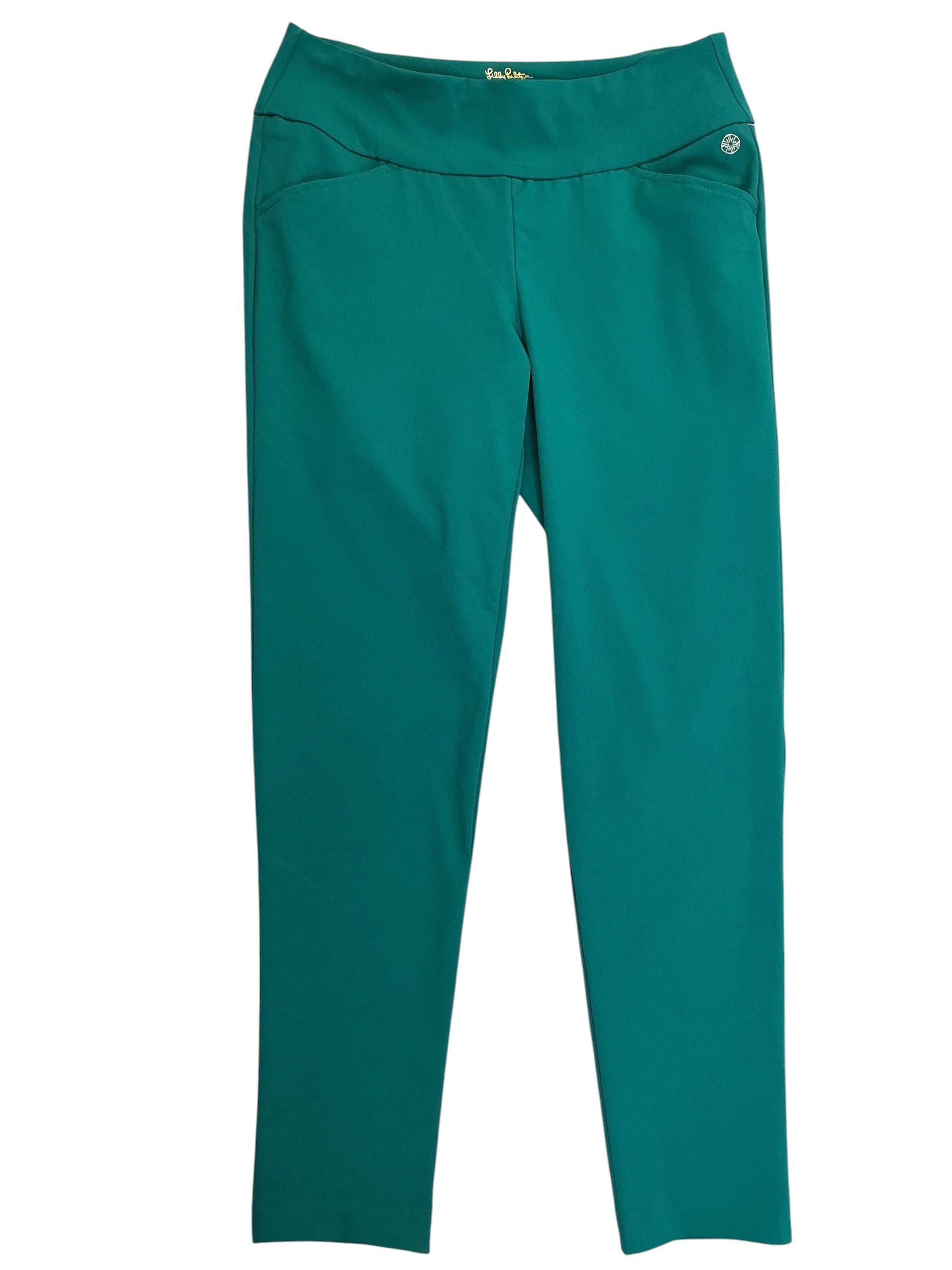 Lilly Pulitzer NWT Corso Pants UPF 50+ Evergreen - Size 6