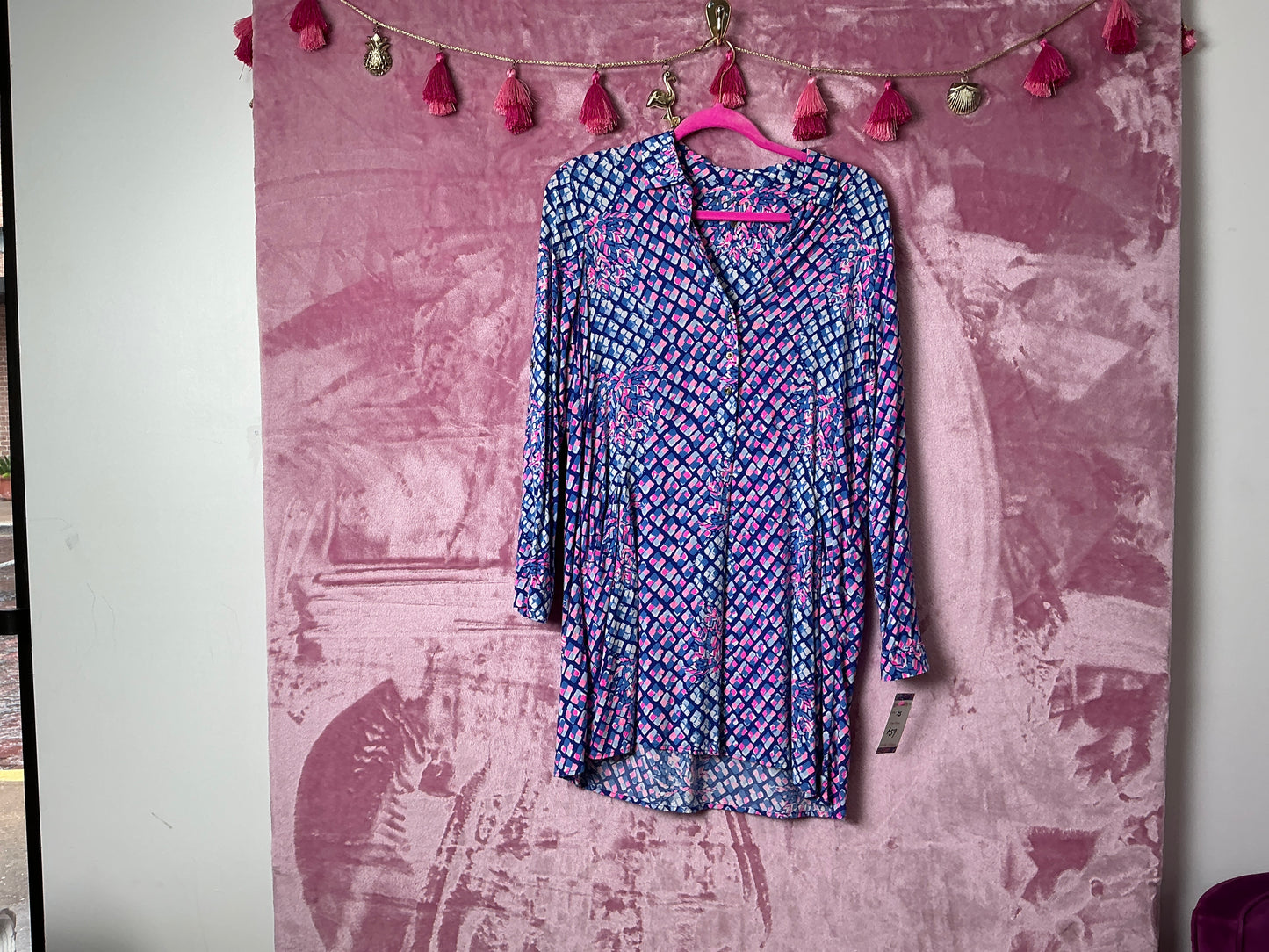 Lilly Pulitzer UPF 50+ Skipper Popover Dress - Toe In - Size XS