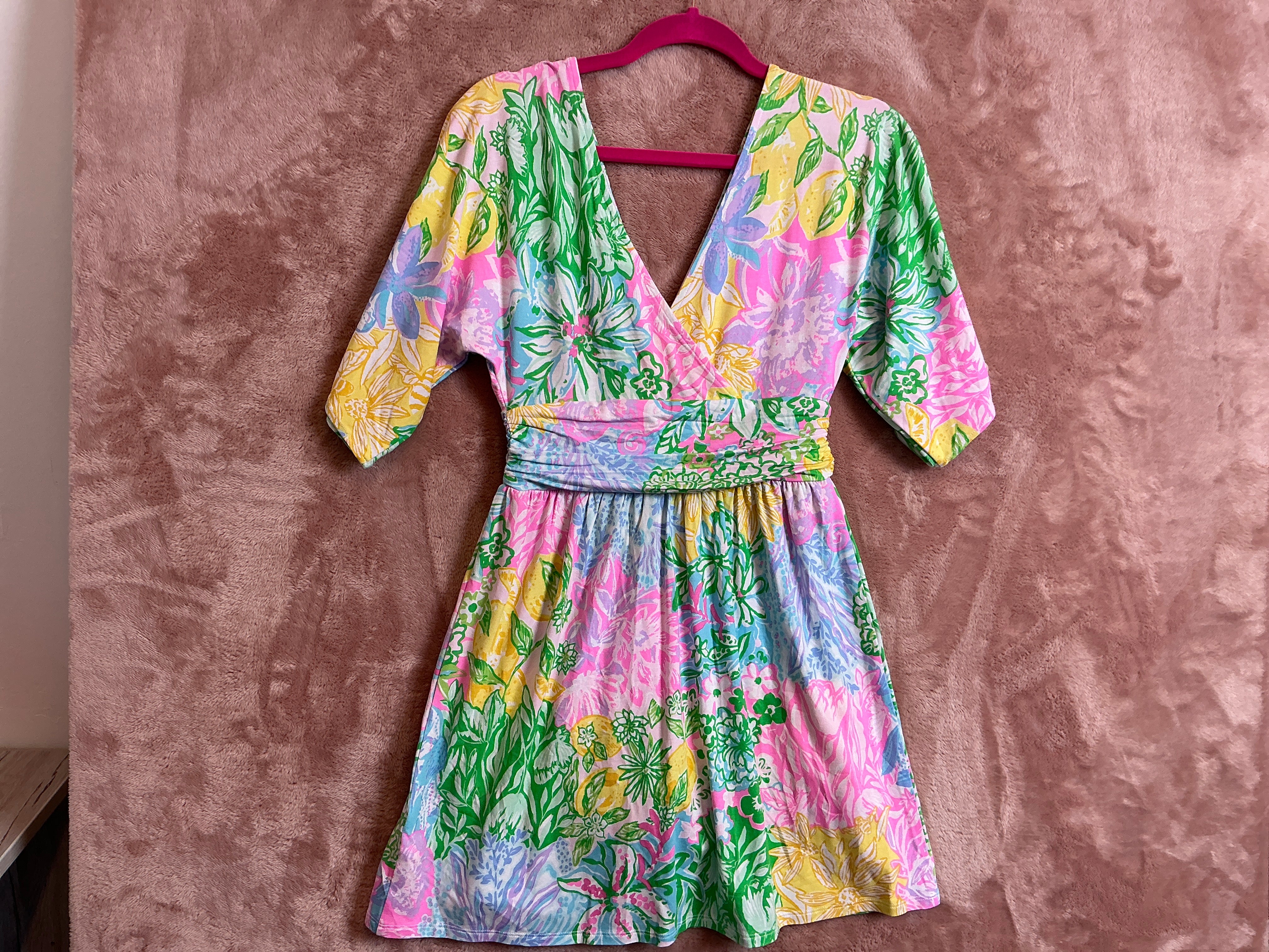 Lilly Pulitzer NWT - Parigi Knit Skort Romp - Bright Delight Patch - Size XS