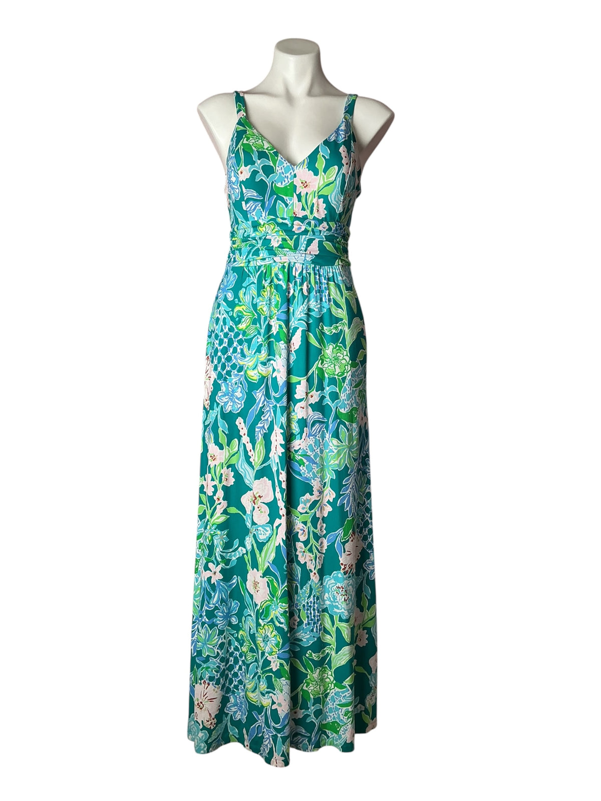 Lilly Pulitzer Blake Maxi Dress Multi Hot On The Vine - Size 4
