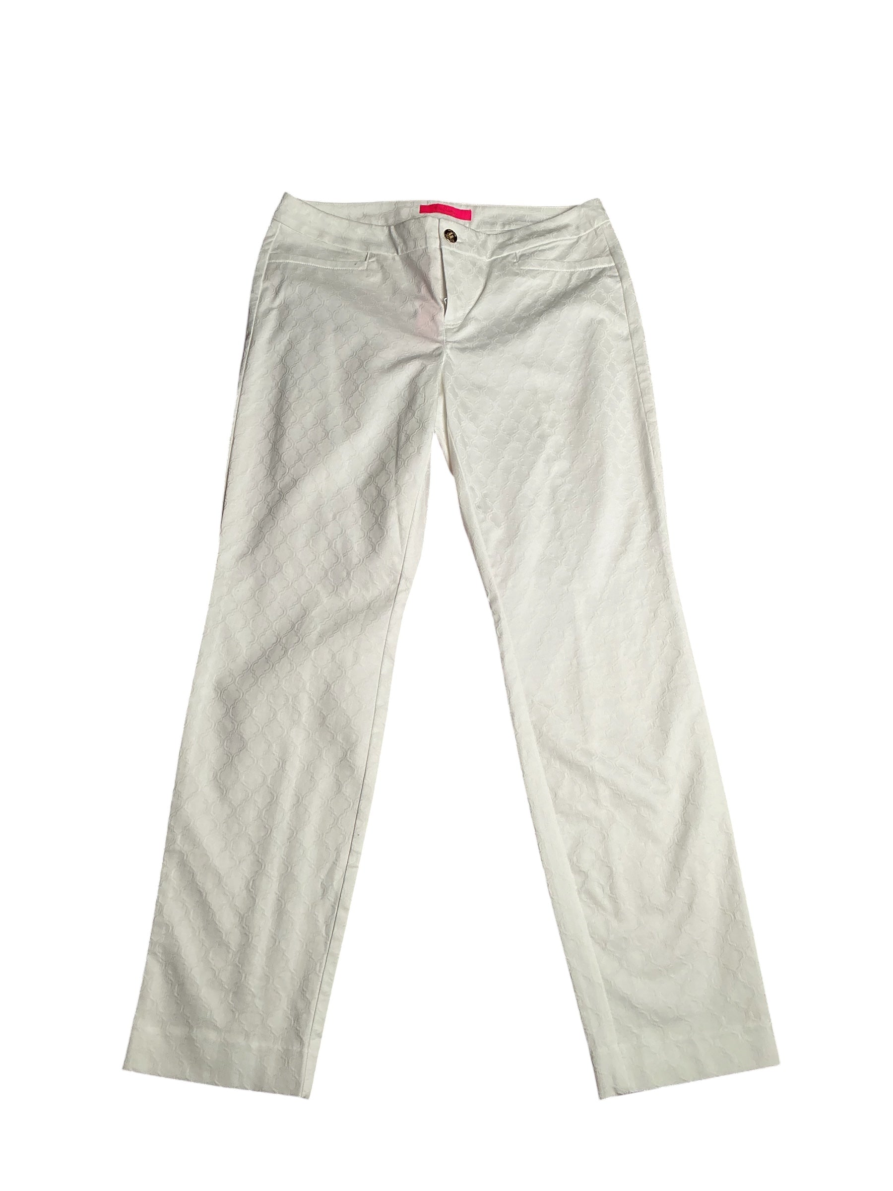 Lilly Pulitzer- NWT Kelly Skinny Ankle Pant Resort White Size 10