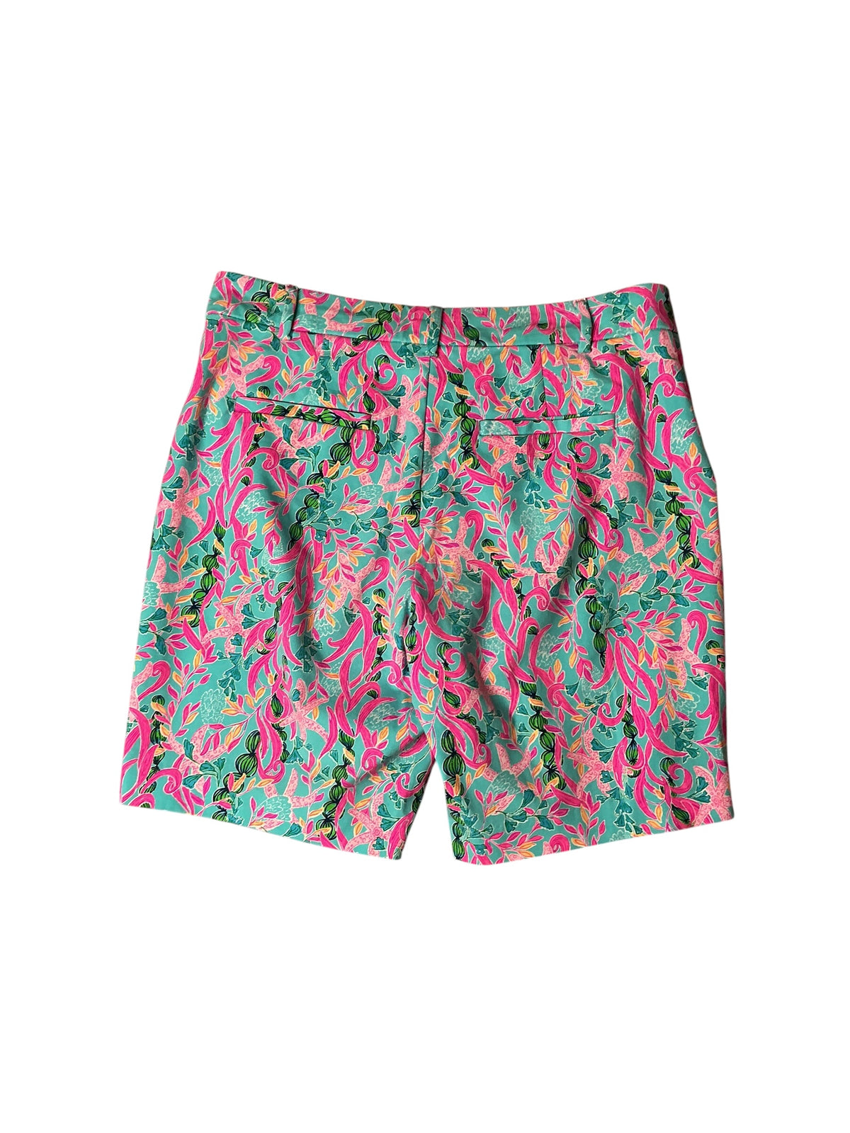 Lilly Pulitzer Bermuda Short Multi Seedweed Samba - Size 12
