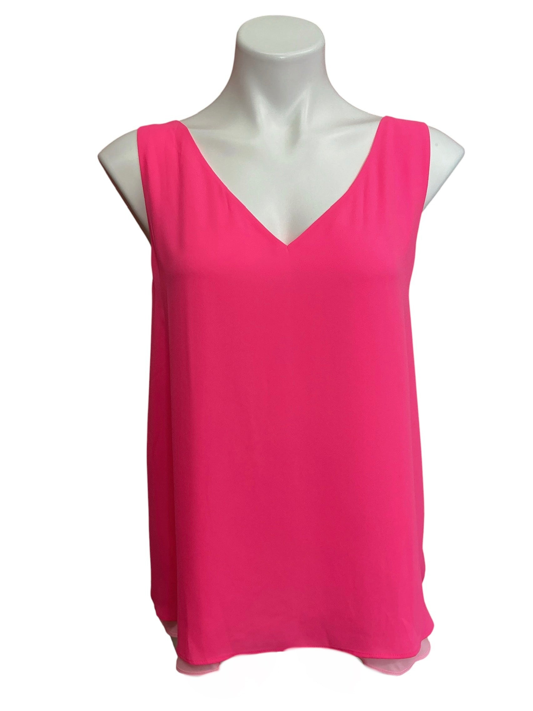 Lilly Pulitzer Florin Reversible Tank Top Piñata Pink - Size XL