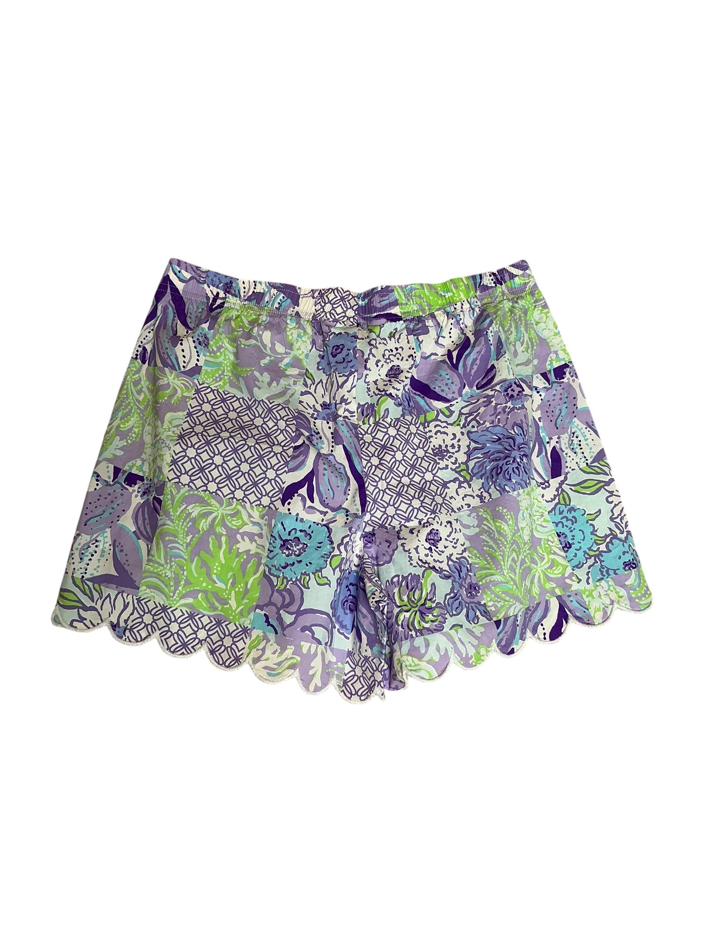 Lilly Pulitzer Women's Michelina Mini Skort Multi Juicy Story Patch - Size XL