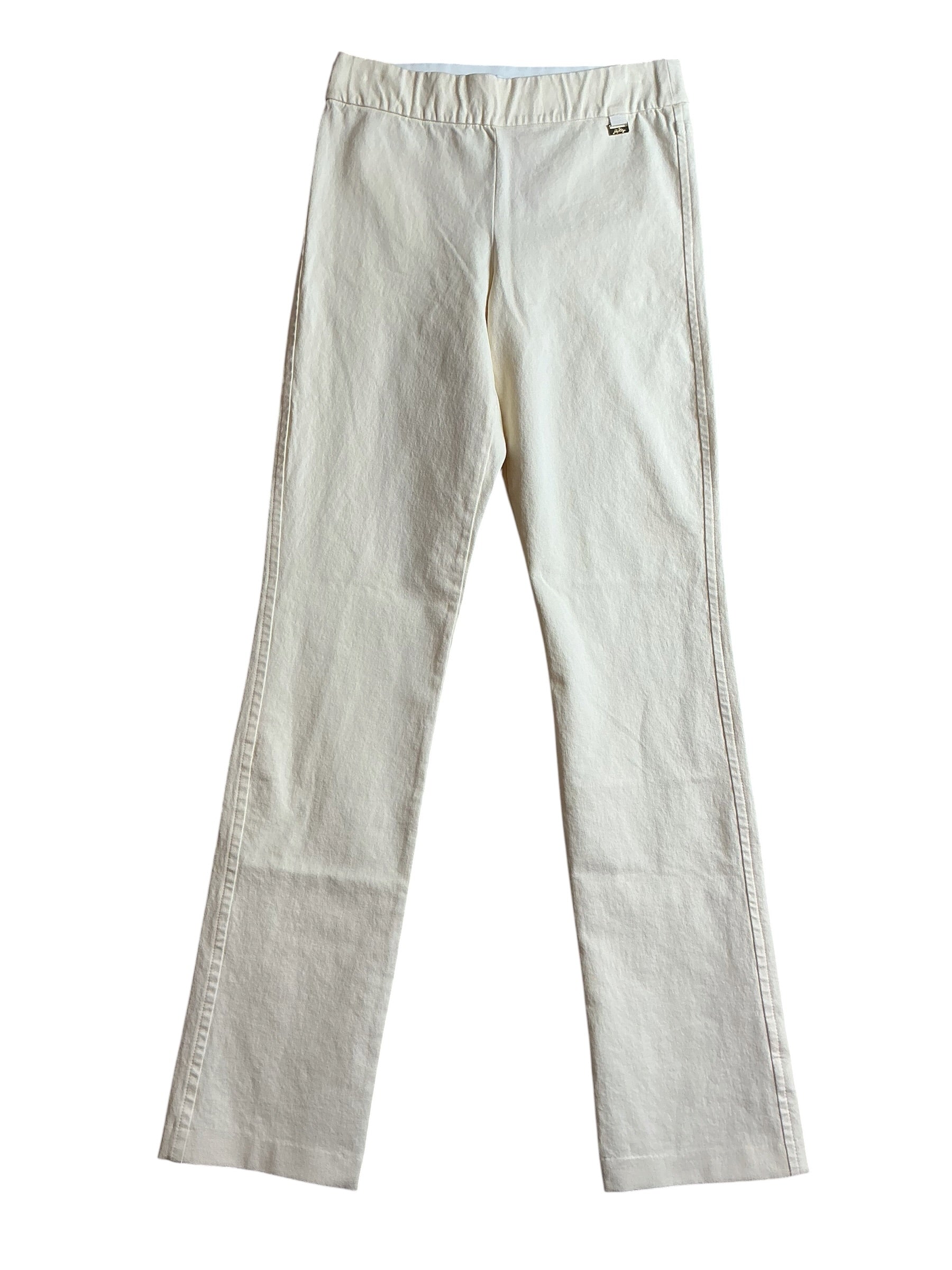 Lilly Pulitzer Declynn Bistretch Pants - Crème Brûlée - Size 4