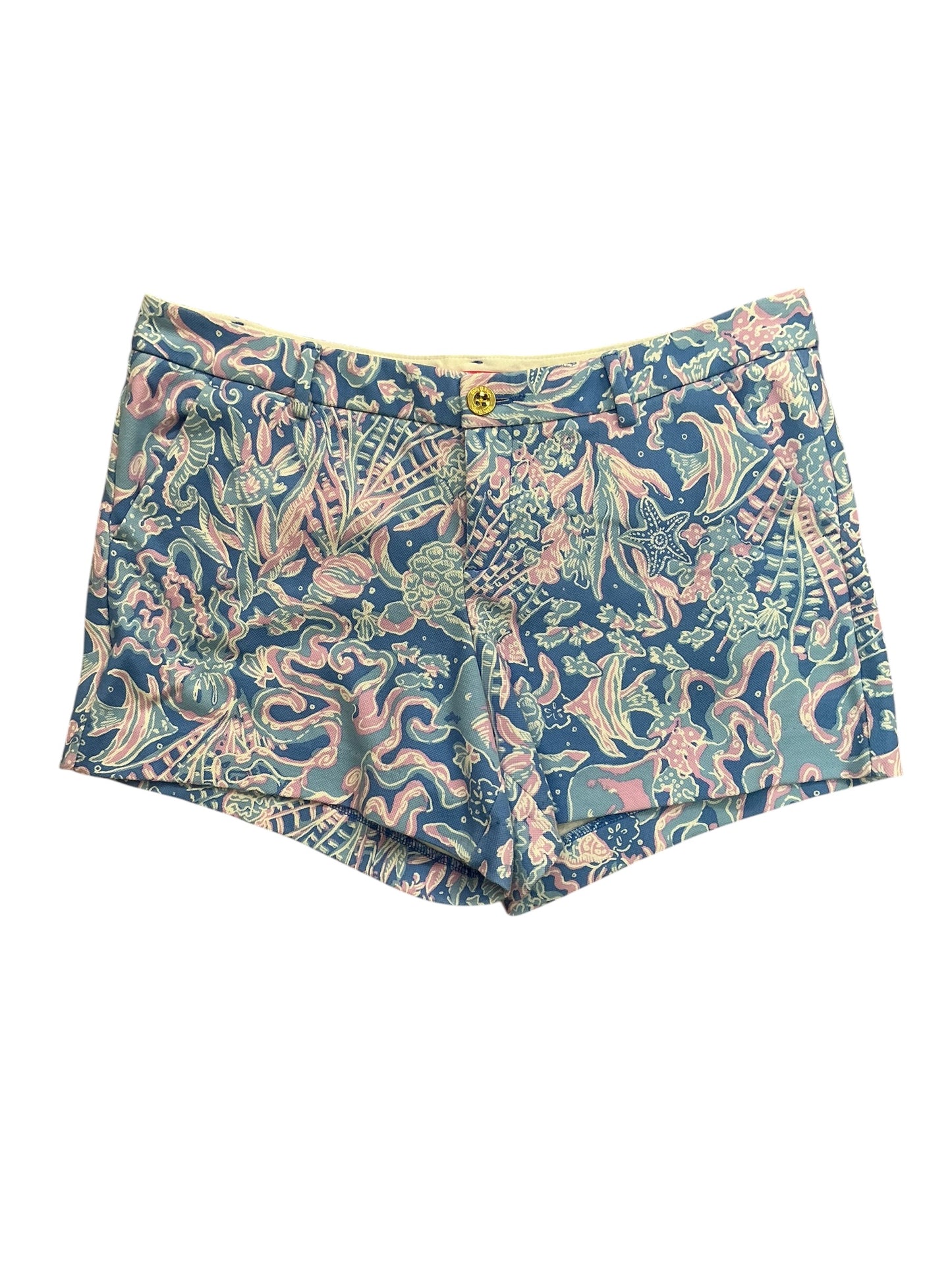 Lilly Pulitzer Callahan Shorts She She Shells - Size 14