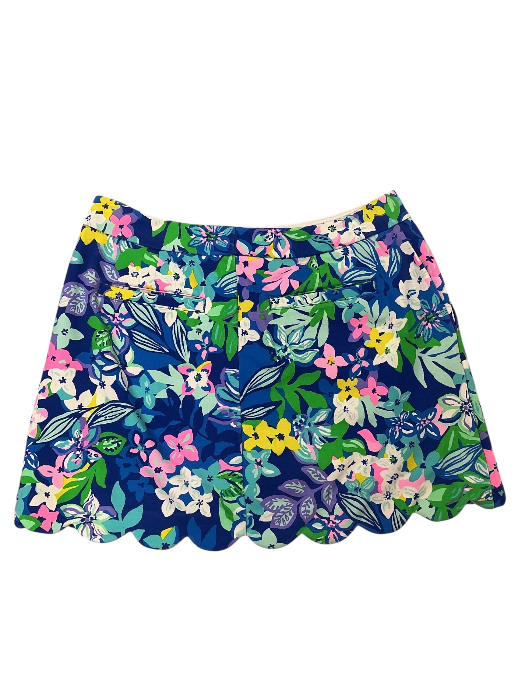 Lilly Pulitzer - Colette Knit Skort - Borealis Blue Social Sunset - Size 2