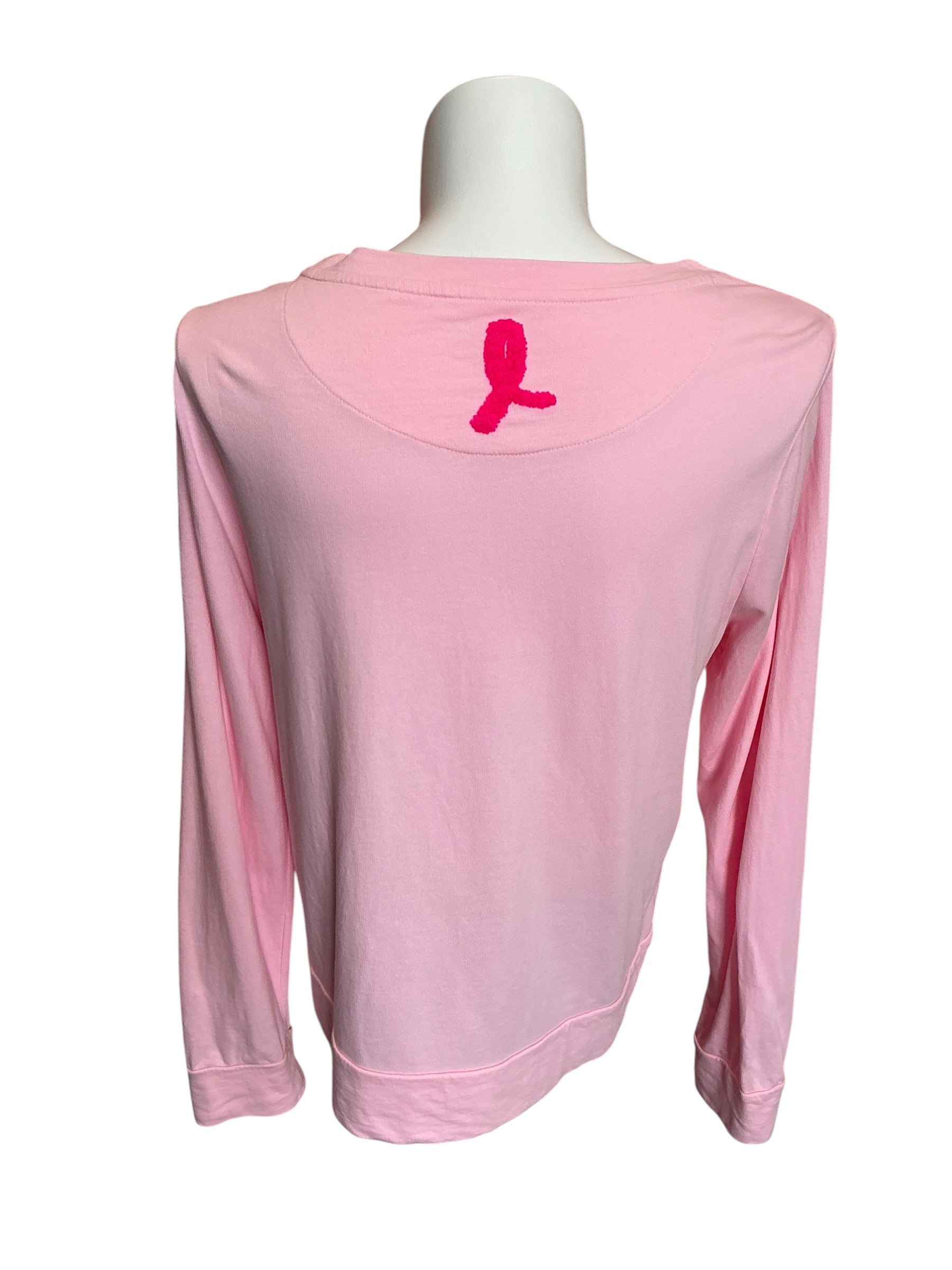 Lilly Pulitzer Rami Sweatshirt Pink Blossom - Size XL