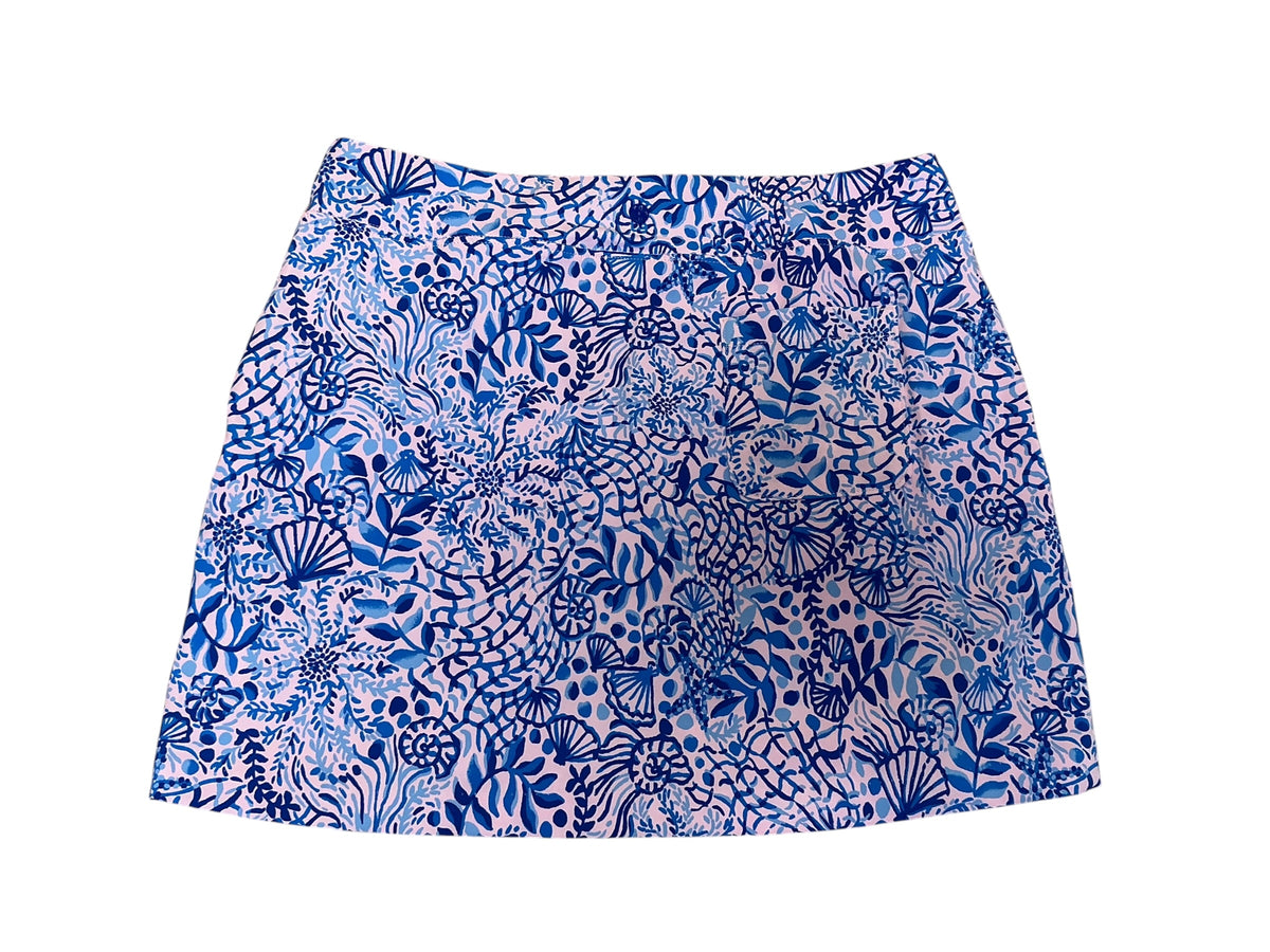 Lilly Pulitzer Monica Skort High Tides Good Vibes - Size 16