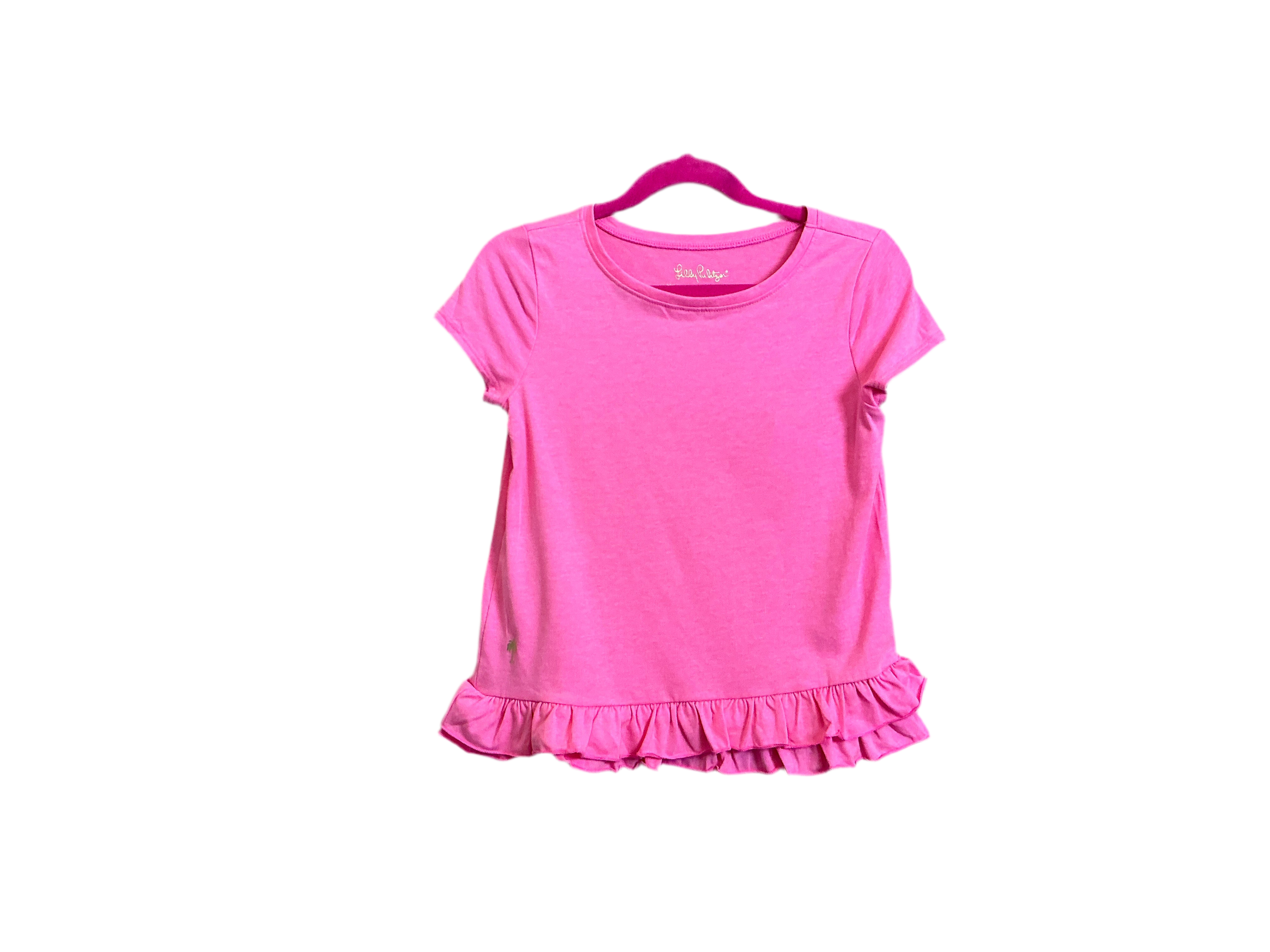 Lilly Pulitzer Kids Short Sleeve Top - Size M (Age 6-7)