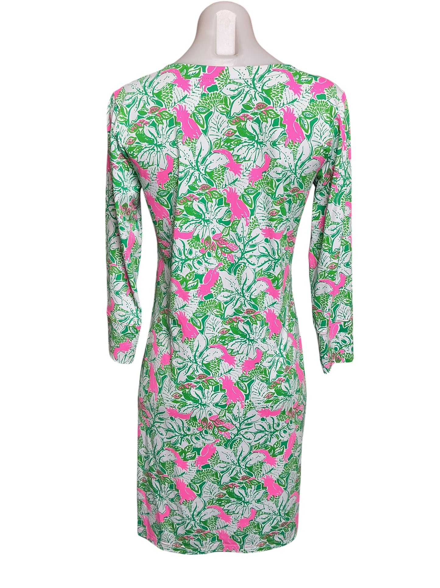 Lilly Pulitzer Nadine Dress  Botanical Green Just Wing It - Size M