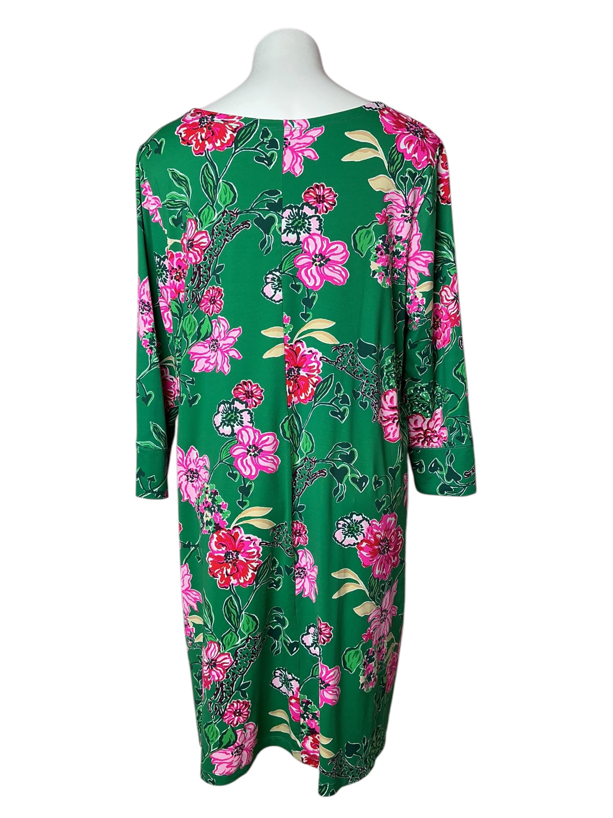 Lilly Pulitzer UPF 50+ Solia ChillyLilly Dress Multi Safari Sanctuary - Size XXL