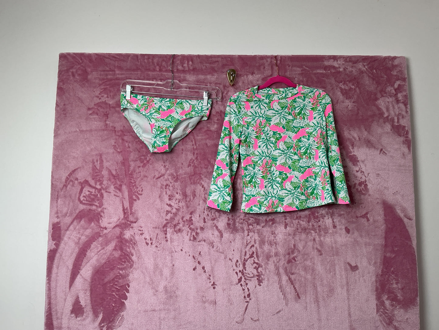 Lilly Pulitzer Kids Bathing Suit 2 PC - Size 10