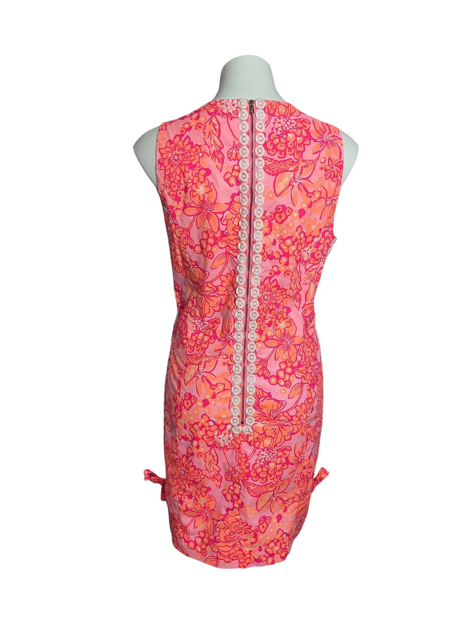 Lilly Pulitzer Mila Stretch Shift Dress Mandevilla Baby Days Bloom - Size 14