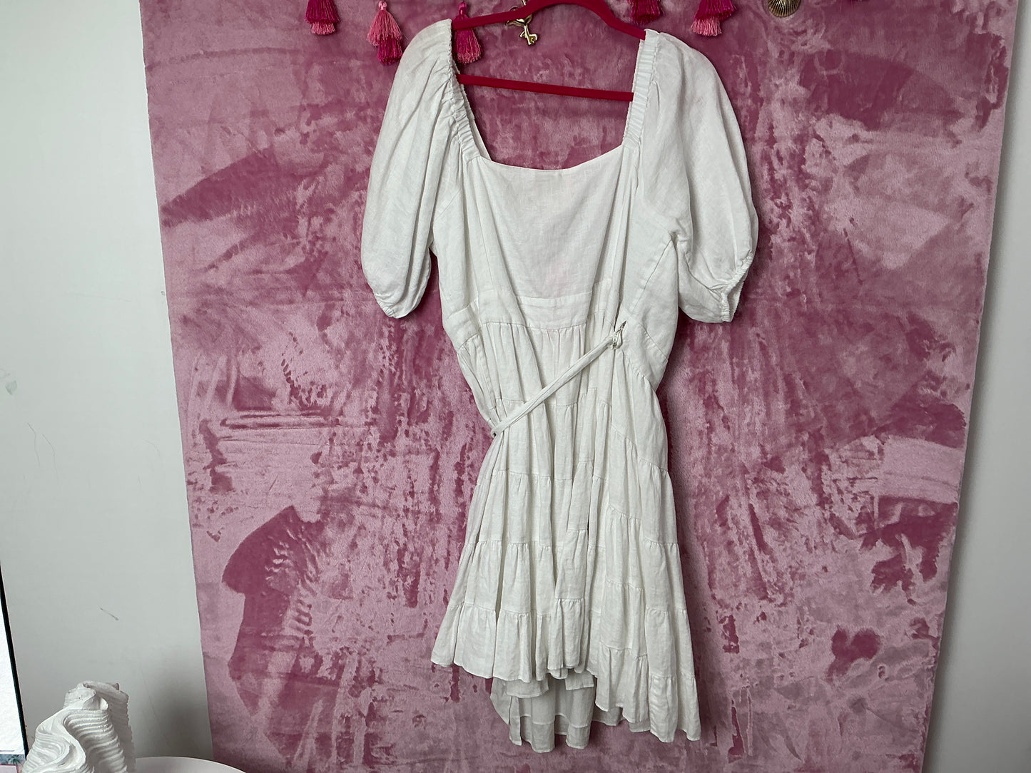 Lilly Pulitzer Dress NWT - Iralee Short Sleeve - Resort White - Size 14