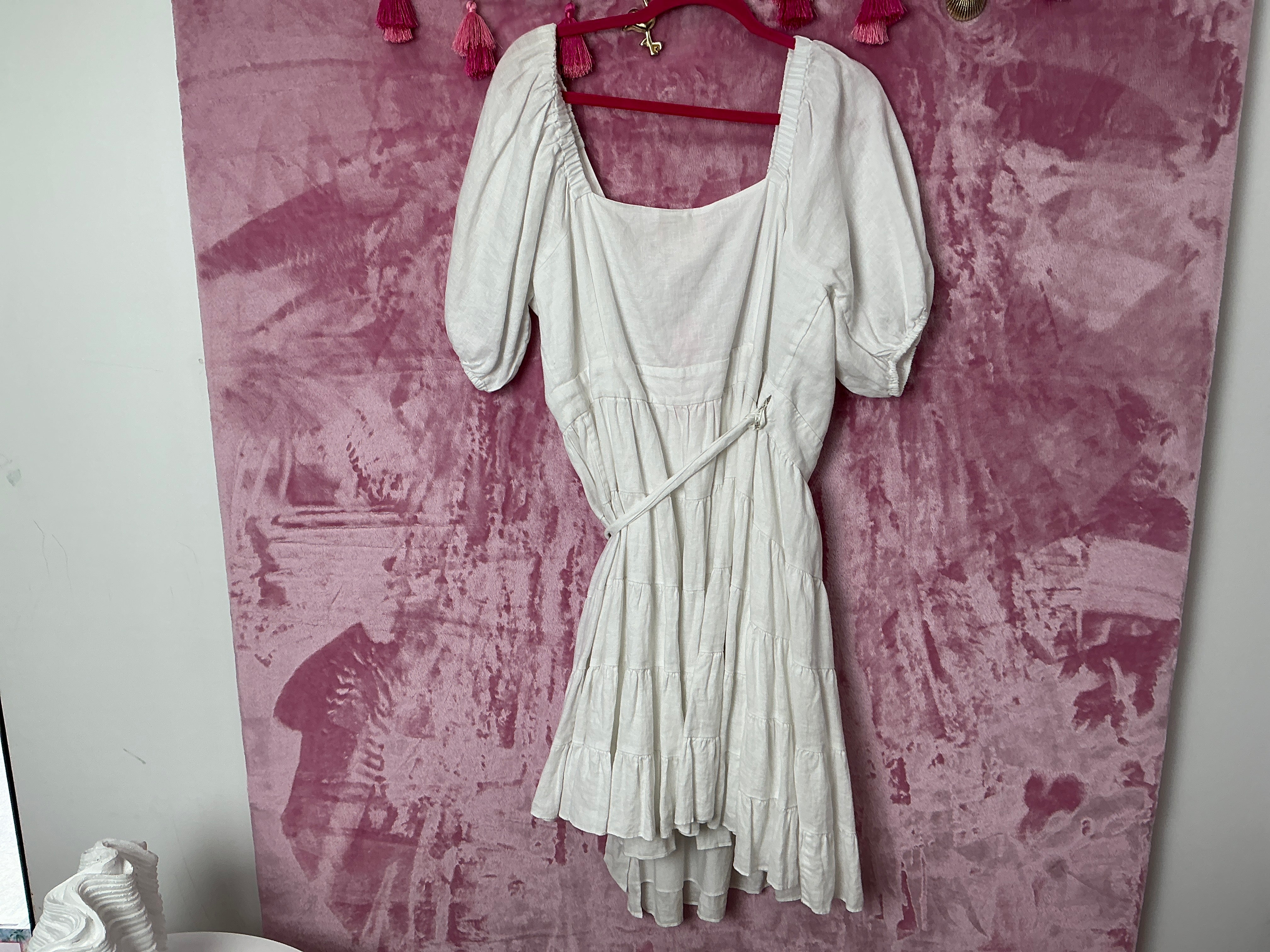 Lilly Pulitzer Dress NWT - Iralee Short Sleeve - Resort White - Size 14