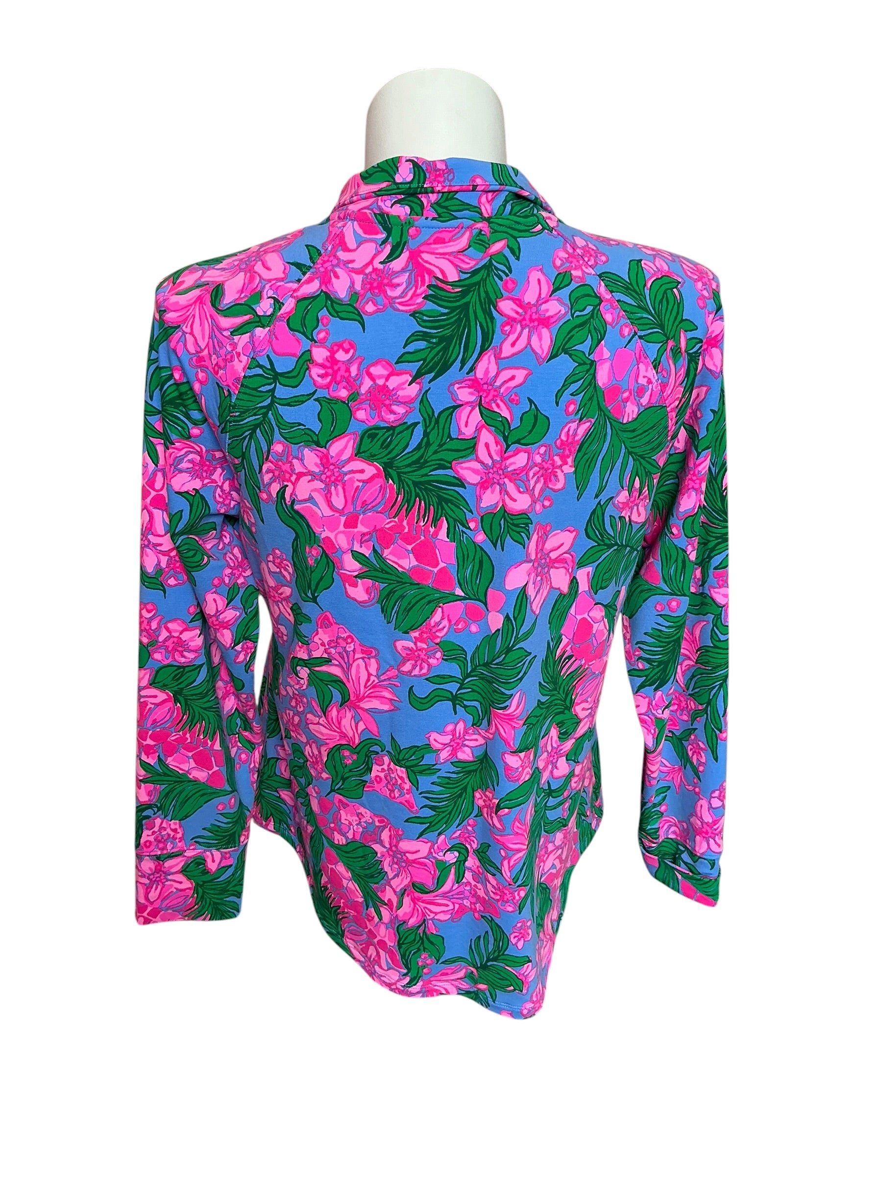 Lilly Pulitzer UPF 50+  Skipper Popover Safari Sunset - Size XL