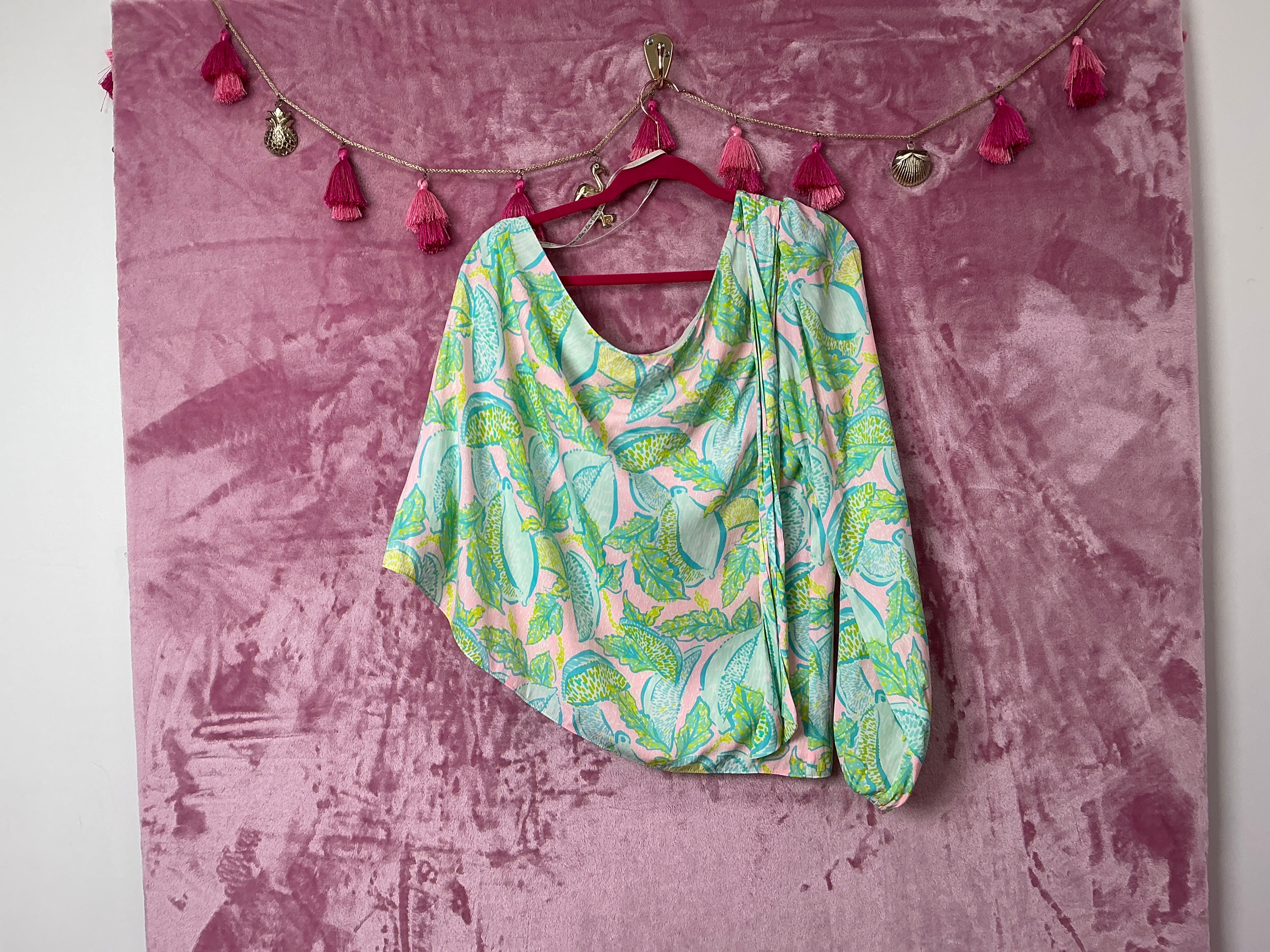 Lilly Pulitzer Long Sleeve Top - Size 14