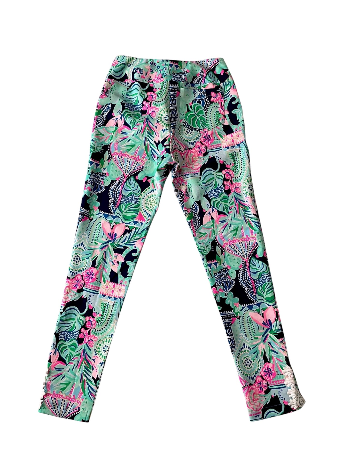 Lilly Pulitzer Luxletic Corso Pants Lookin Sharp - Size 0