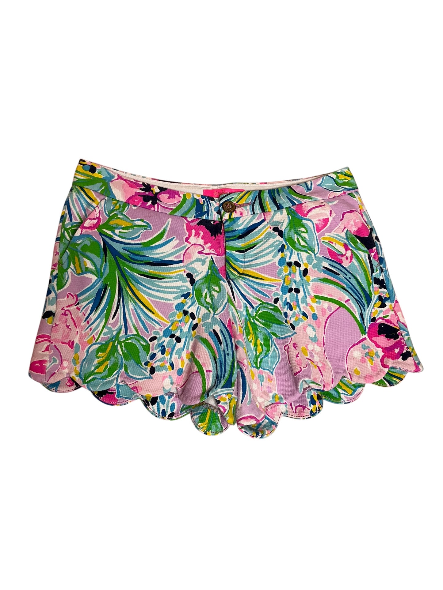 Lilly Pulitzer Darci Knit Shorts Tootie - Size 8