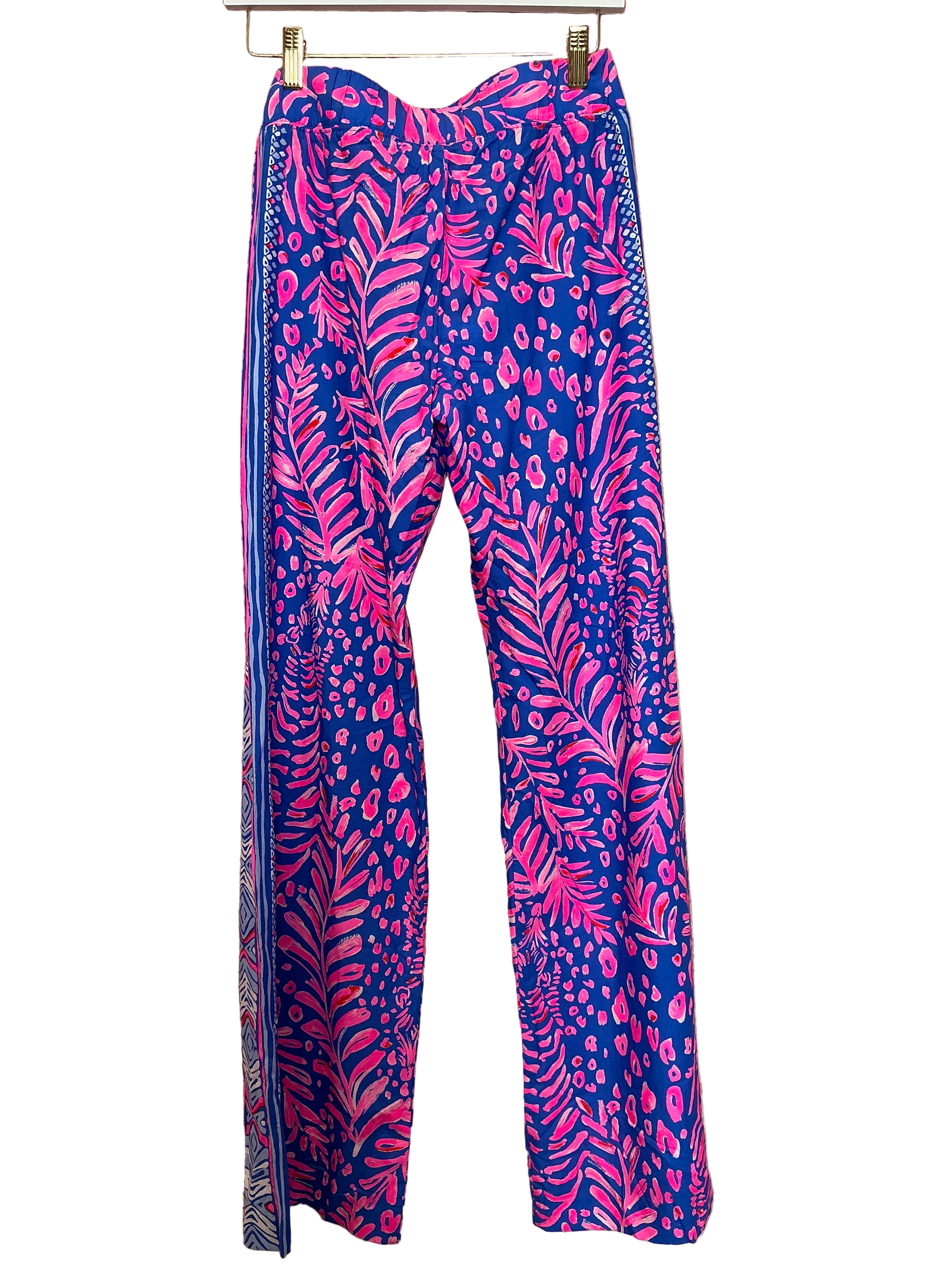 Lilly Pulitzer - NWT - Bal Harbour  Palazzo Pant - Pundy Blue - La Zebra - Size XS