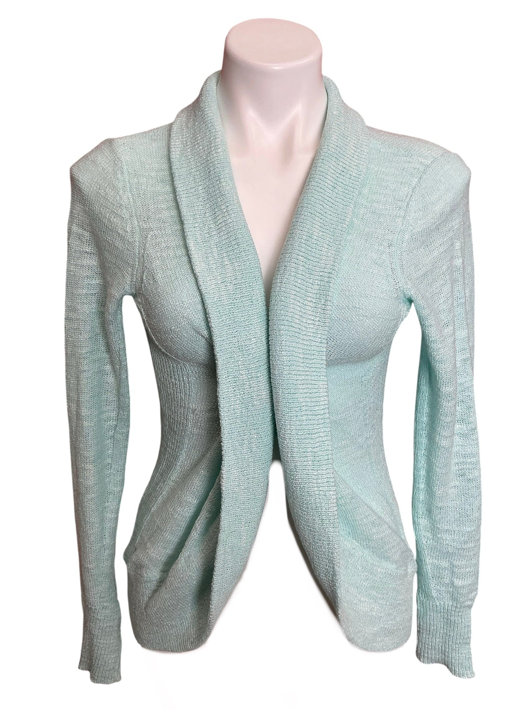 Lilly Pulitzer NWT Amalie Cardigan Whisper Blue - Size M