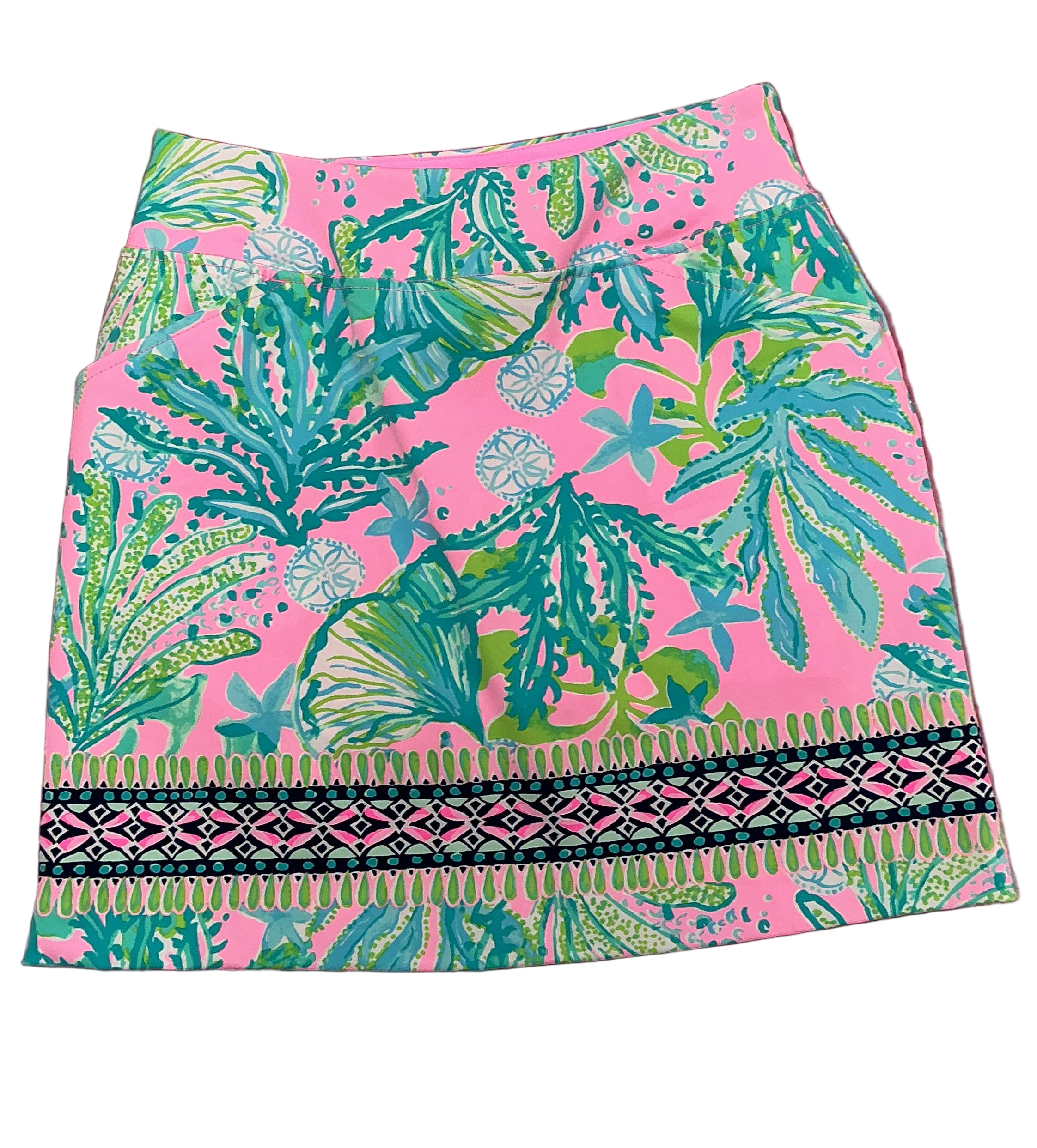 Lilly Pulitzer NWT - Monica Skort UPF 50+ - Mandevilla Baby Hip Nautic Engineered Golf Skort - Size 0