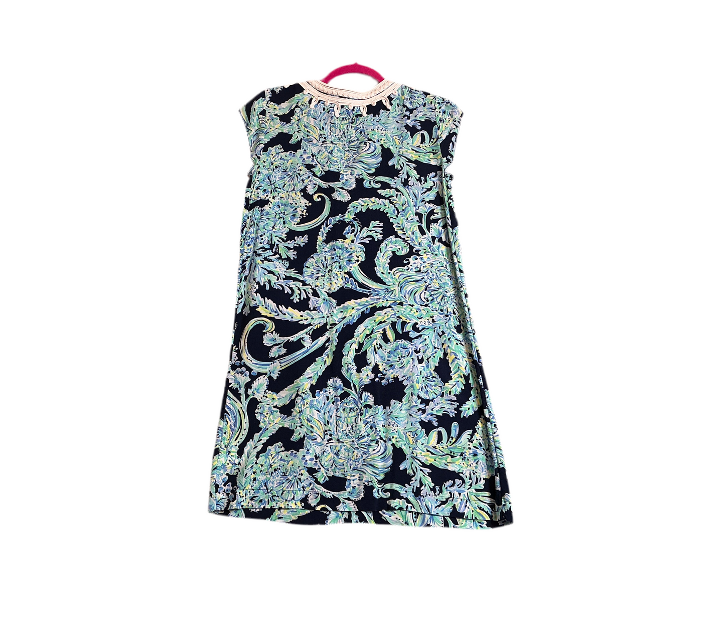 Lilly Pulitzer Madia Tunic Dress - High Tide Navy Scuba Doo - Size XS