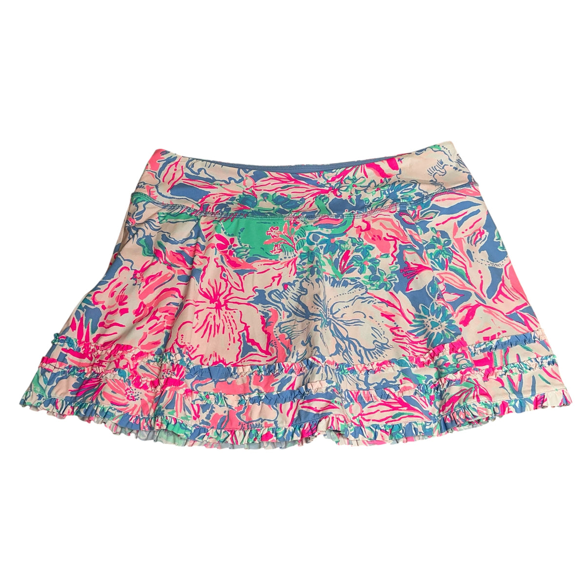 Lilly Pulitzer Luxletic Fionna Skort Viva La Lilly - Size M