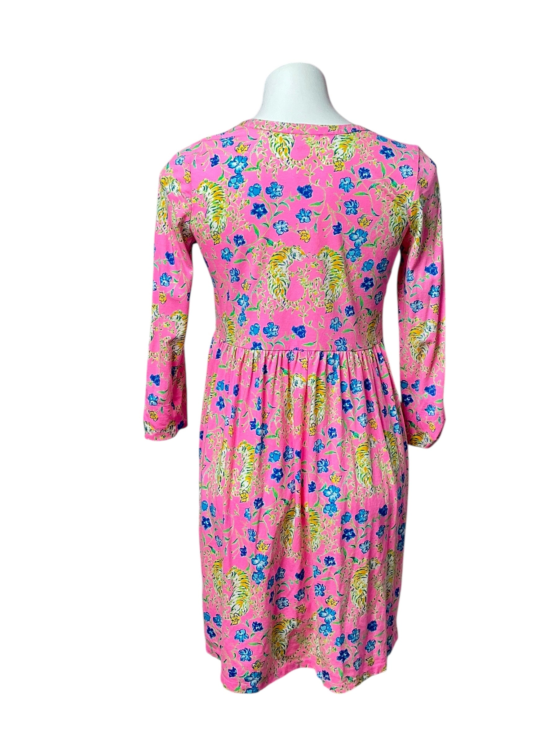 Lilly Pulitzer Loran Dress - Prosecco Pink Tigress Garden - Size S