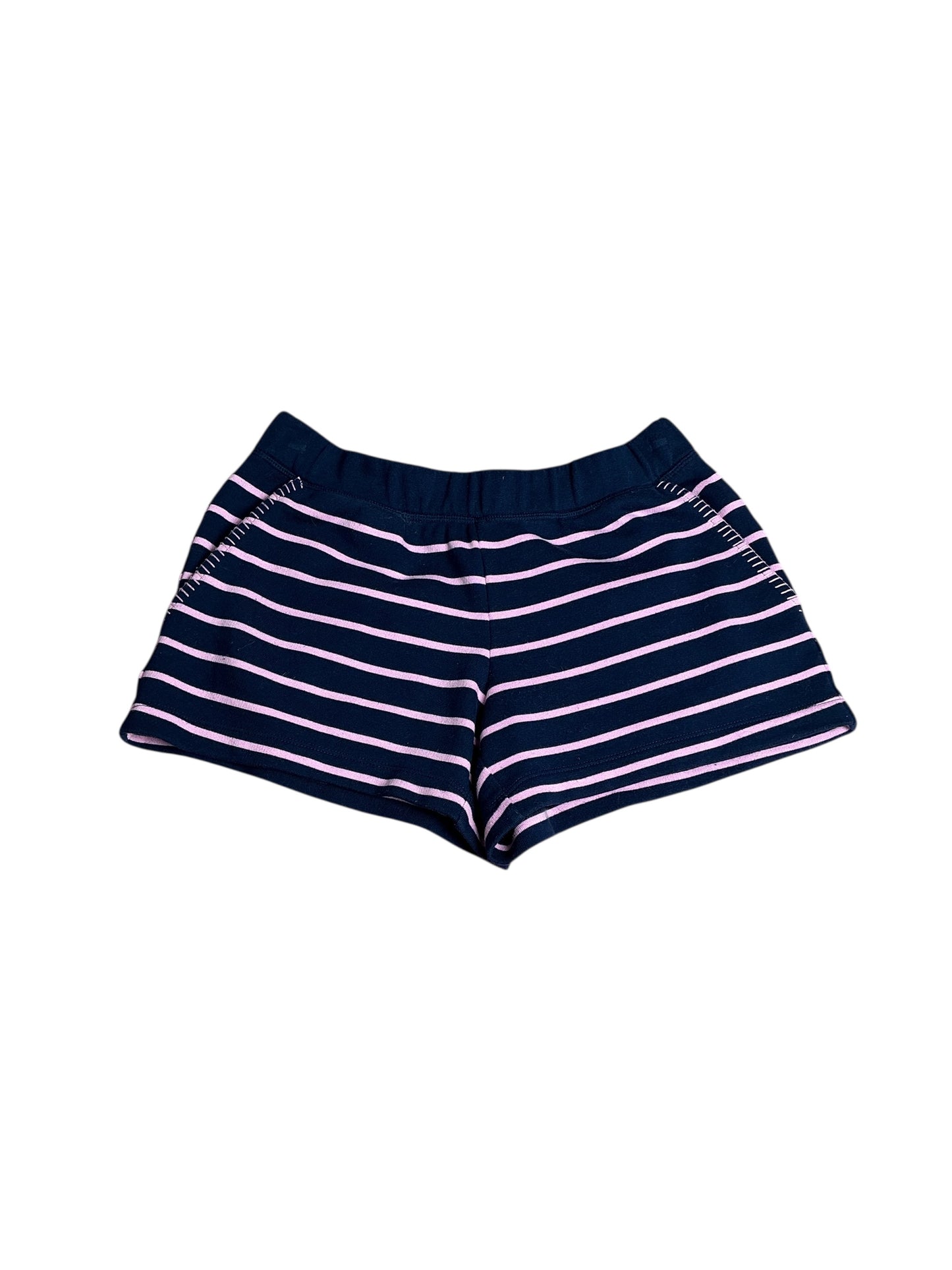 Lilly Pulitzer- Audra Mid Rise Terry Short Low Tide Navy Legacy Stripe Size S