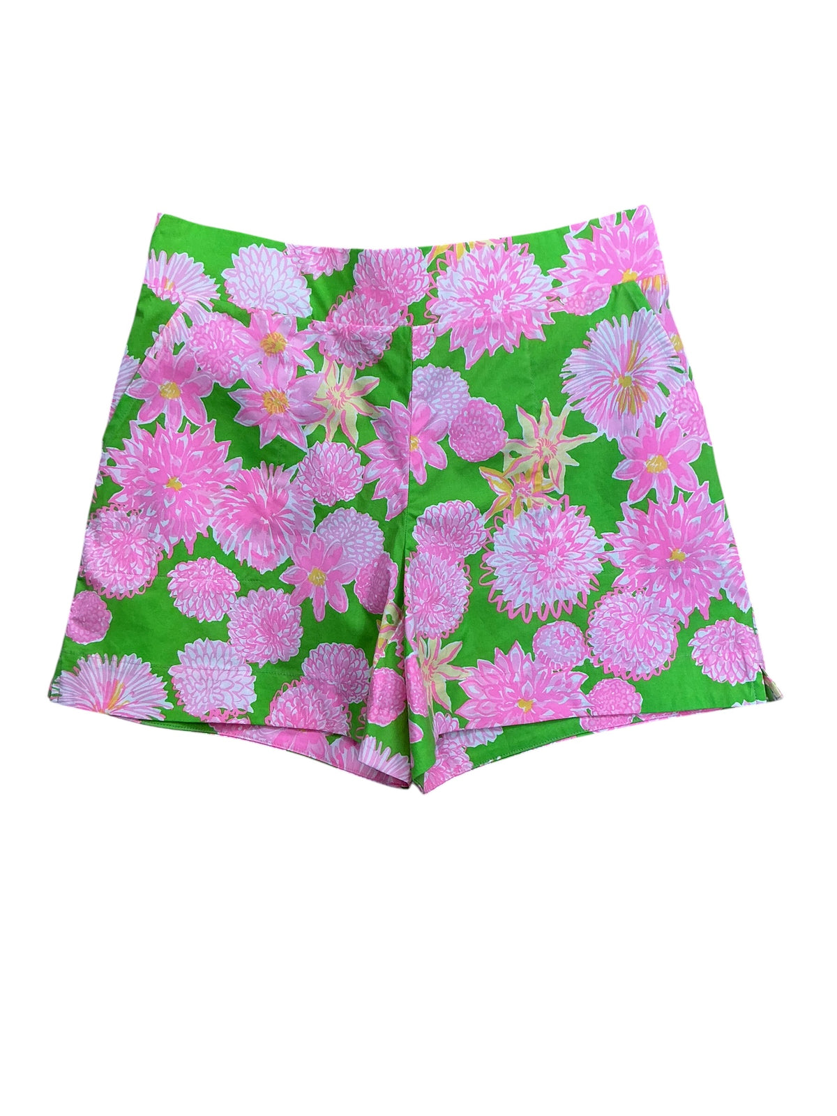 Lilly Pulitzer NWT Alista Stretch Shorts Multi Seaside Garden - Size S