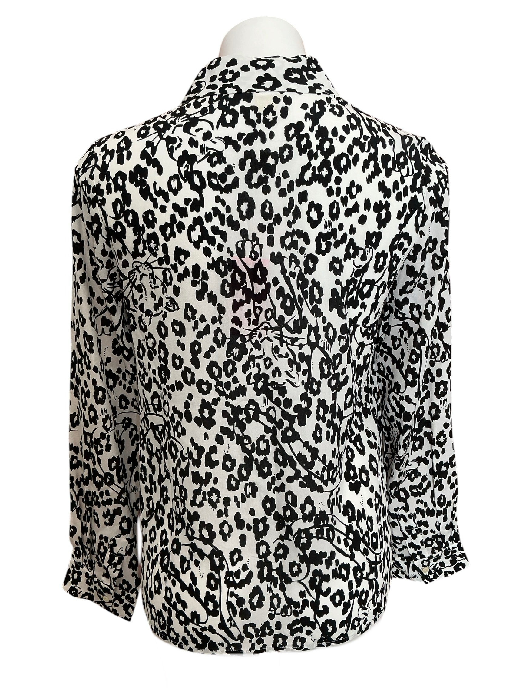Lilly Pulitzer NWT Kiran Button Down Top Coconut Lets Pawty - Size XS