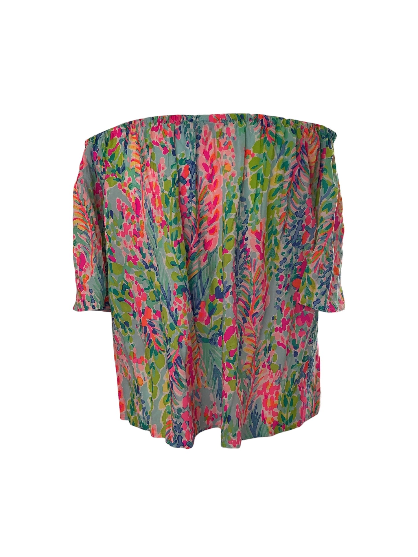 Lilly Pulitzer NWT Sain Top - Multi Catch The Wave - Size XL
