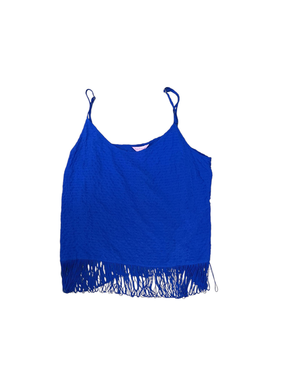 Lilly Pulitzer NWT Naeem Top Brilliant Blue - Size XL