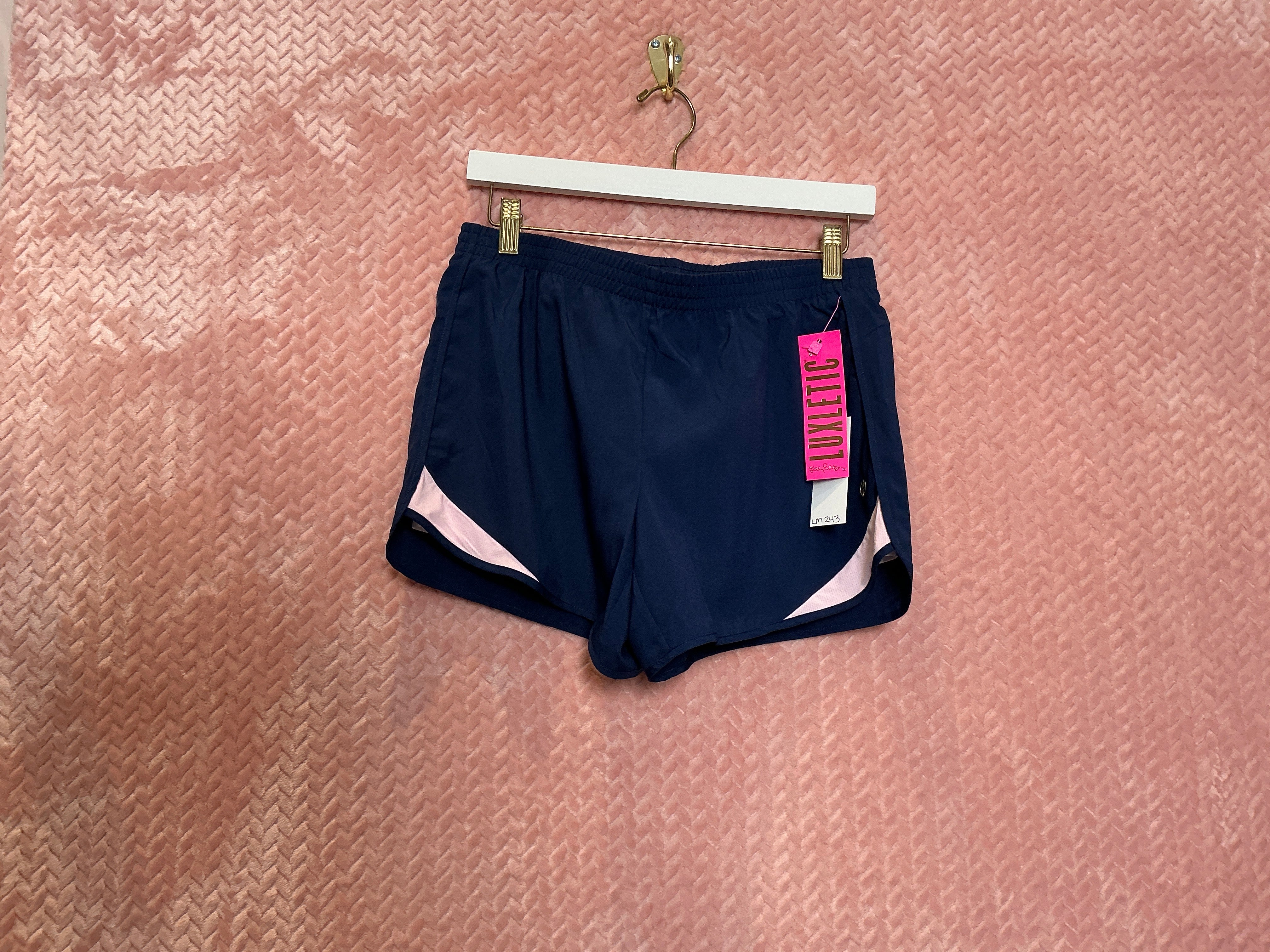 Lilly Pulitzer NWT Ocean Trail Short Low Tide Navy - Size S