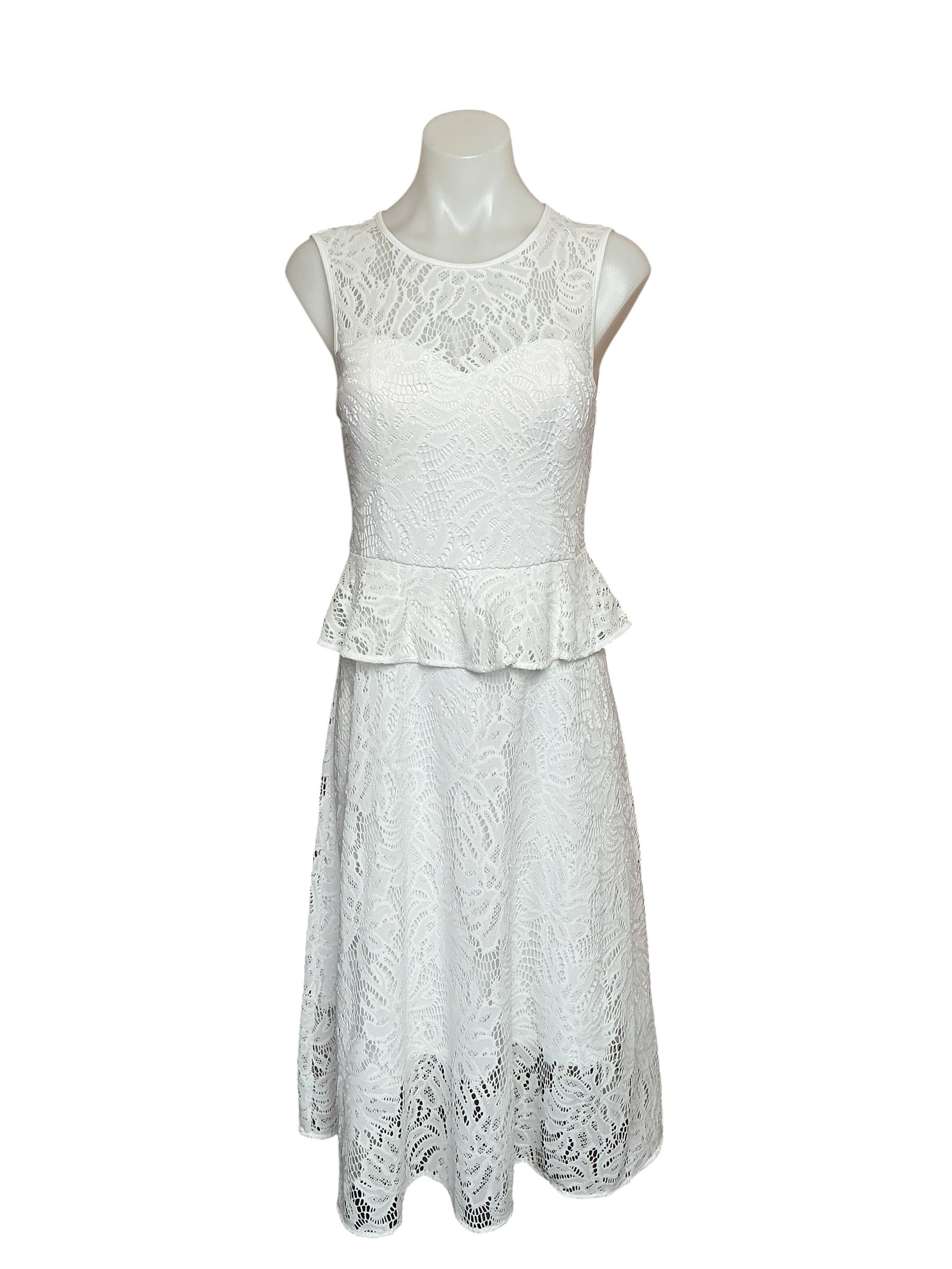 Lilly Pulitzer Nolea Dress - Resort White Paradise Found Lace - Size 2