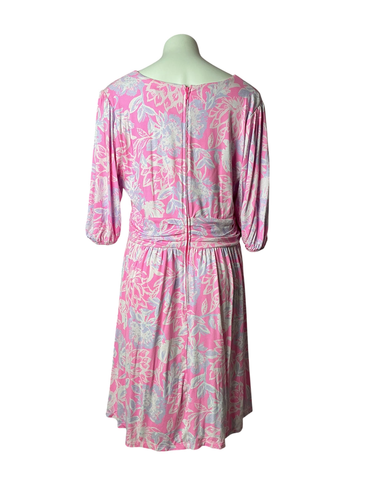 Lilly Pulitzer Brightan Dress Rousseau Pink Zen Garden - Size 16
