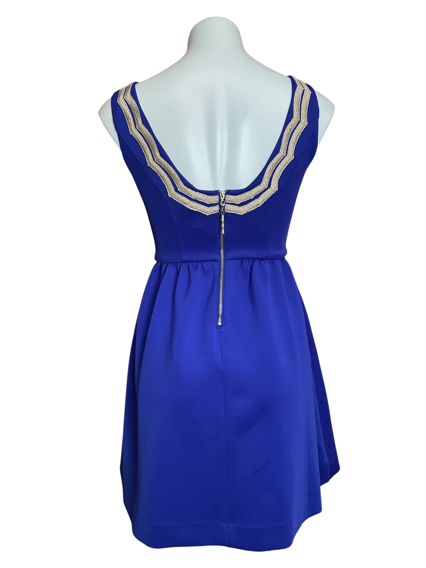 Lilly Pulitzer Rorey Dress Royal Purple - Size XXS