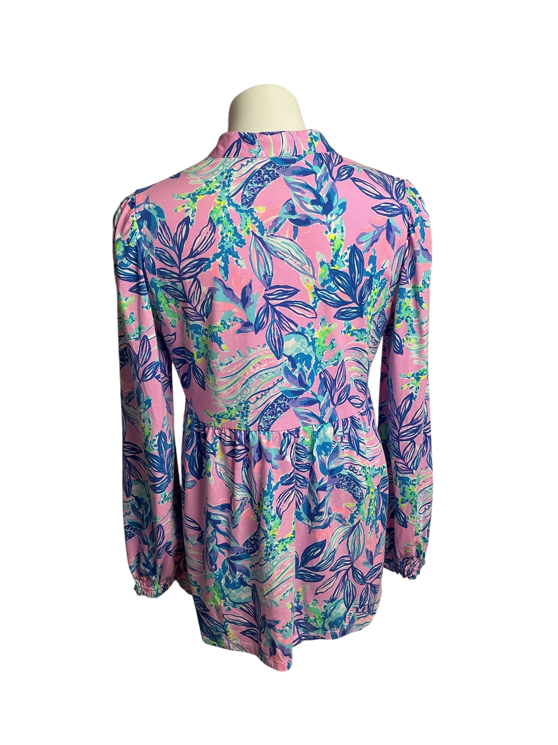 Lilly Pulitzer- Winona Knit Tunic Top Lilac Rose Just A Lil’ Jelly Size S