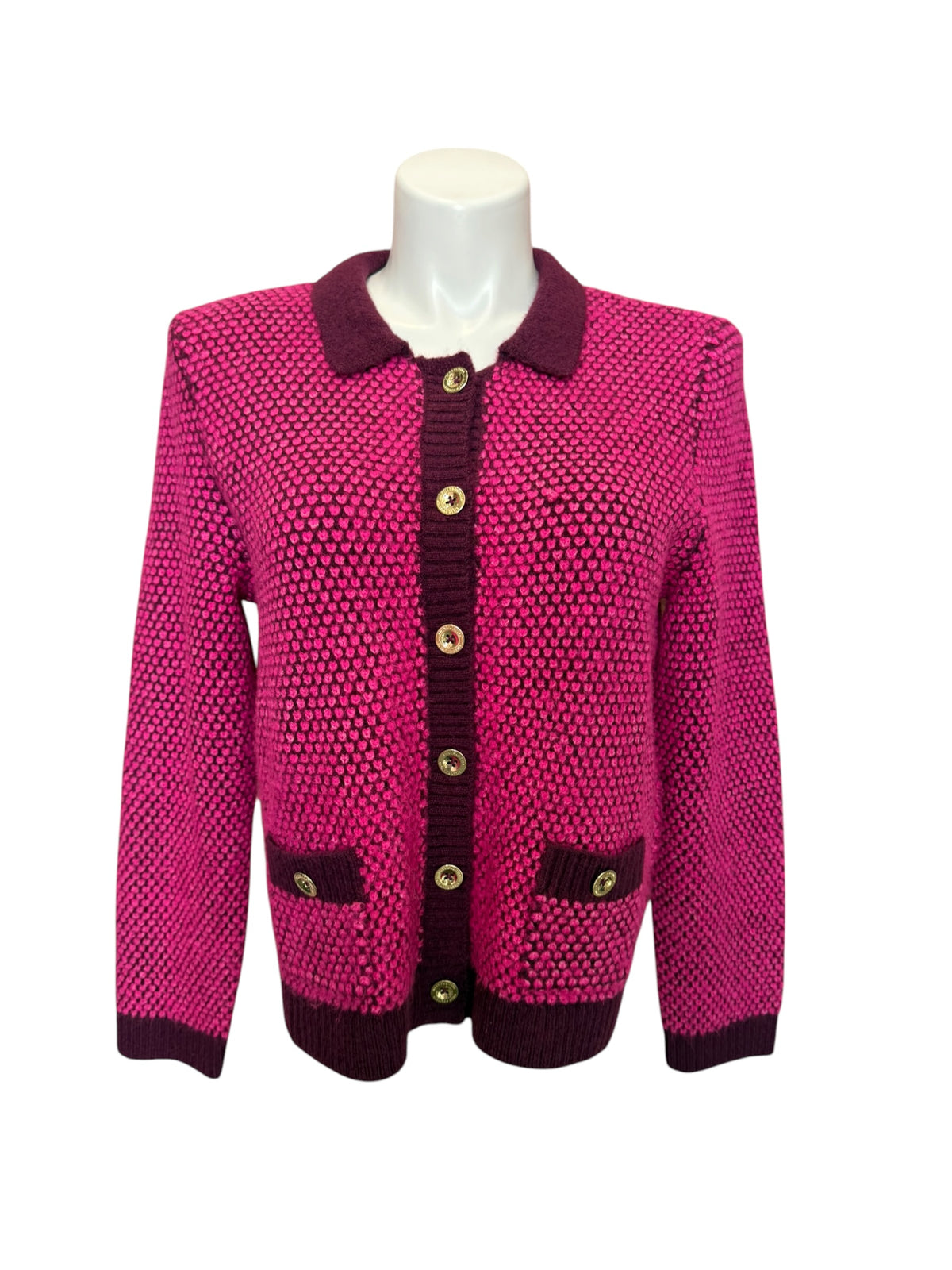 Lilly Pulitzer Cormac Sweater Set Elderflower Blossom Safari Tweed - Size XL