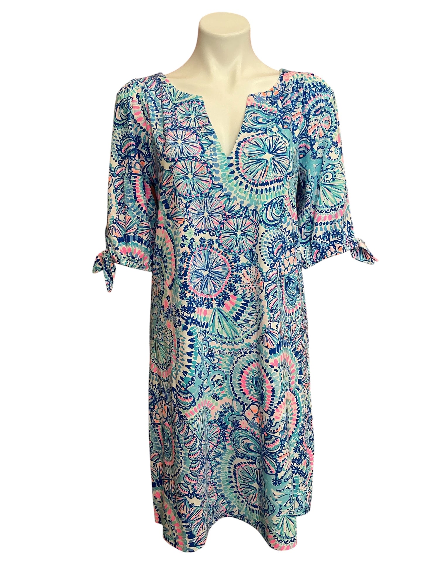 Lilly Pulitzer Cath Dress Multi The Swim - Size L