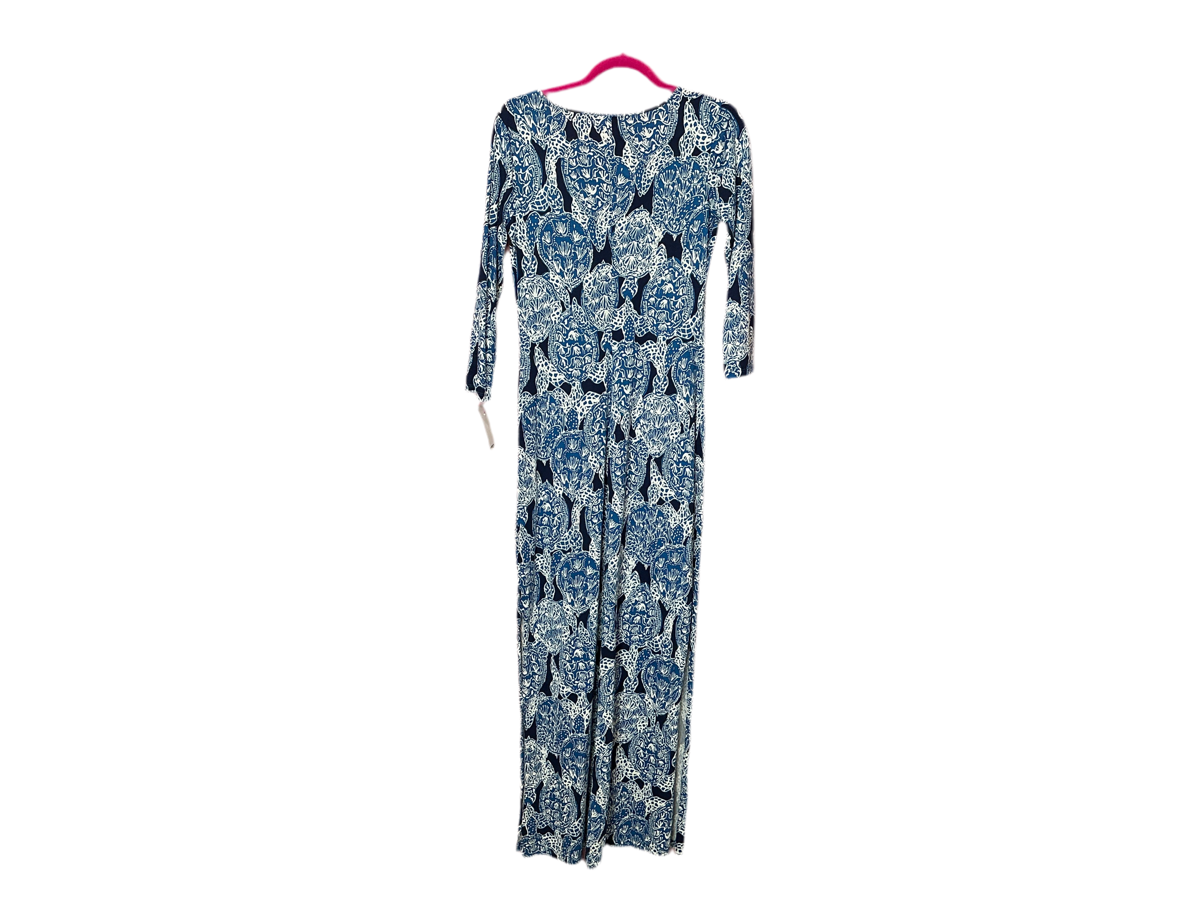 Lilly Pulitzer Anissa Turtle Print Maxi Size S