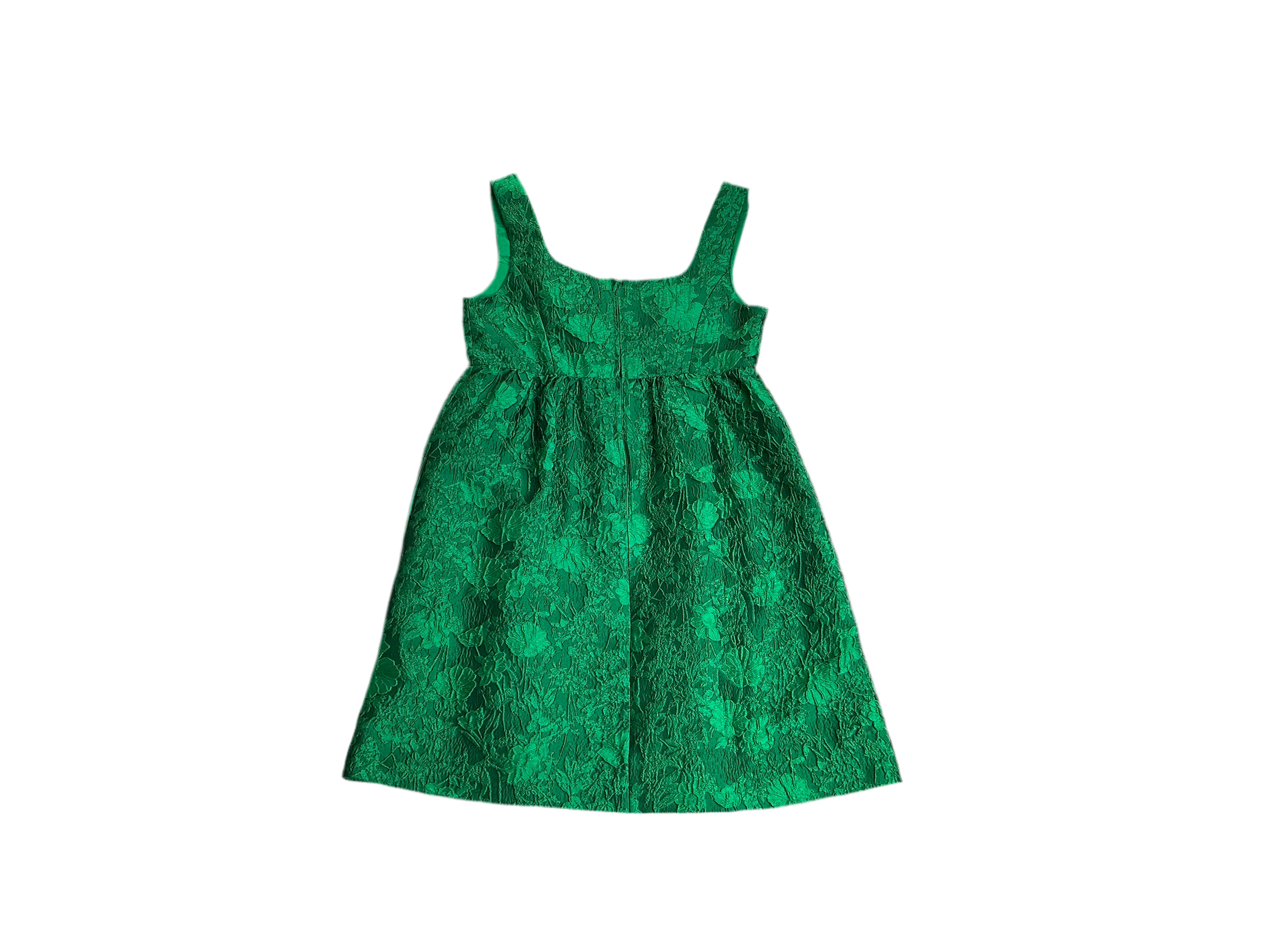 Lilly Pulitzer Bellami Dress - Green Leaf Embellished - Size 2
