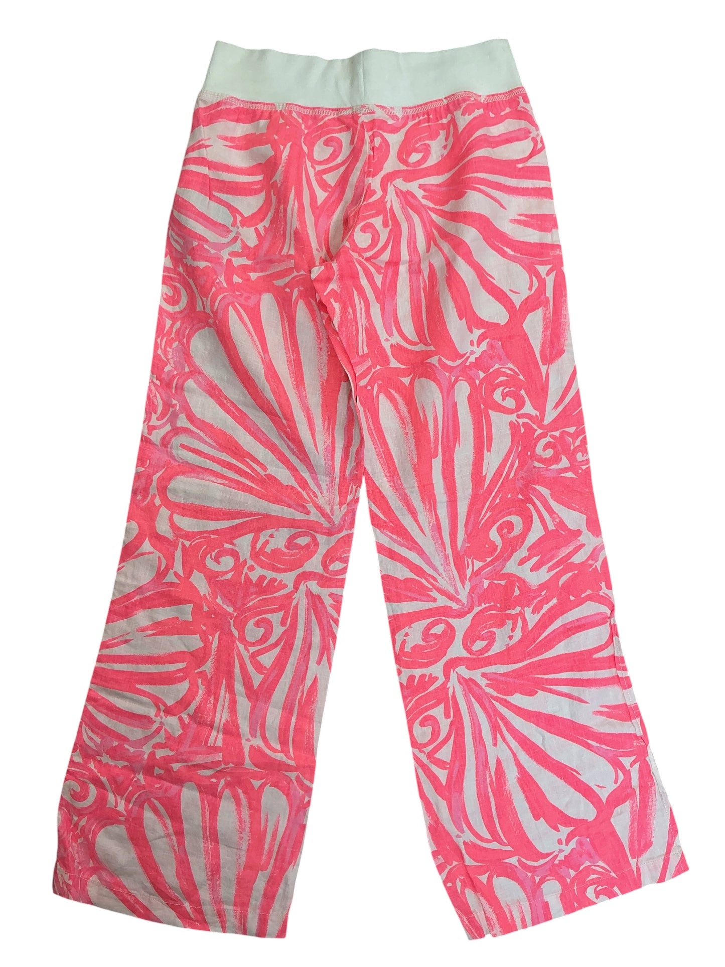 Lilly Pulitzer NWT Beach Pants Pink Sun Ray Shimmy Shimmy - Size S