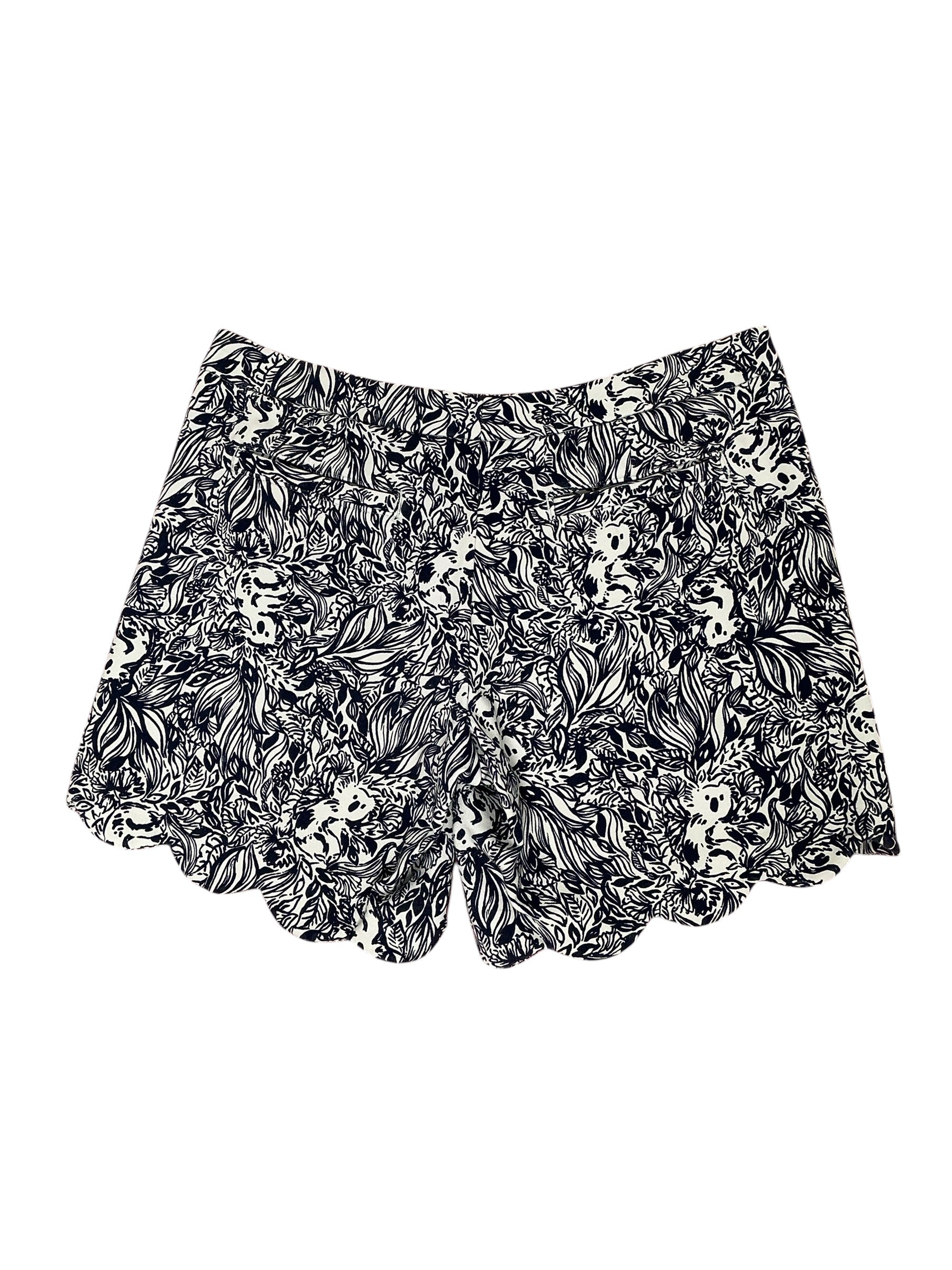 Lilly Pulitzer Darci Knit Shorts G'day Mate - Size 8