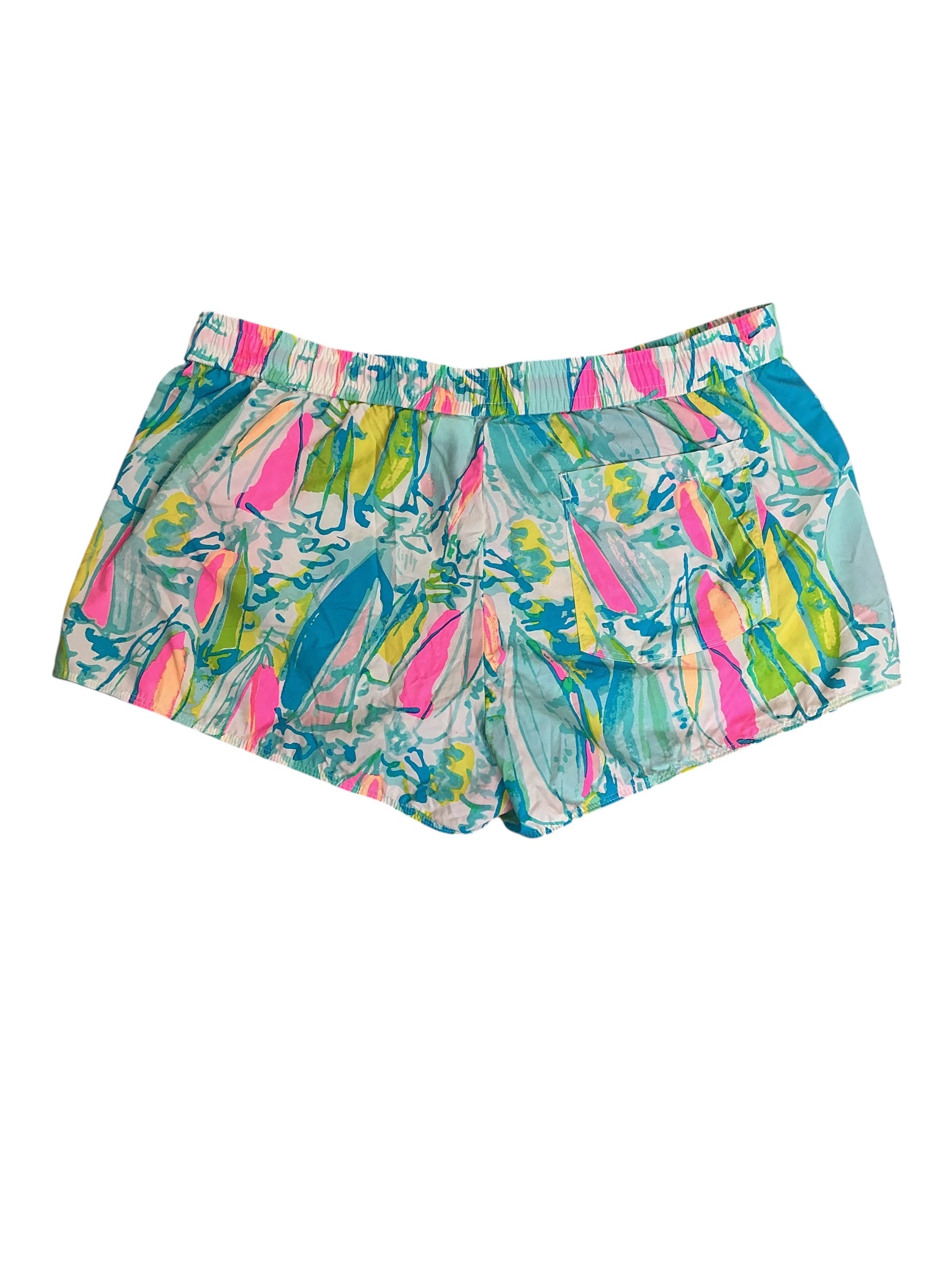 Lilly Pulitzer Run Around Ocean Trail Shorts Beach And Bae - Size L