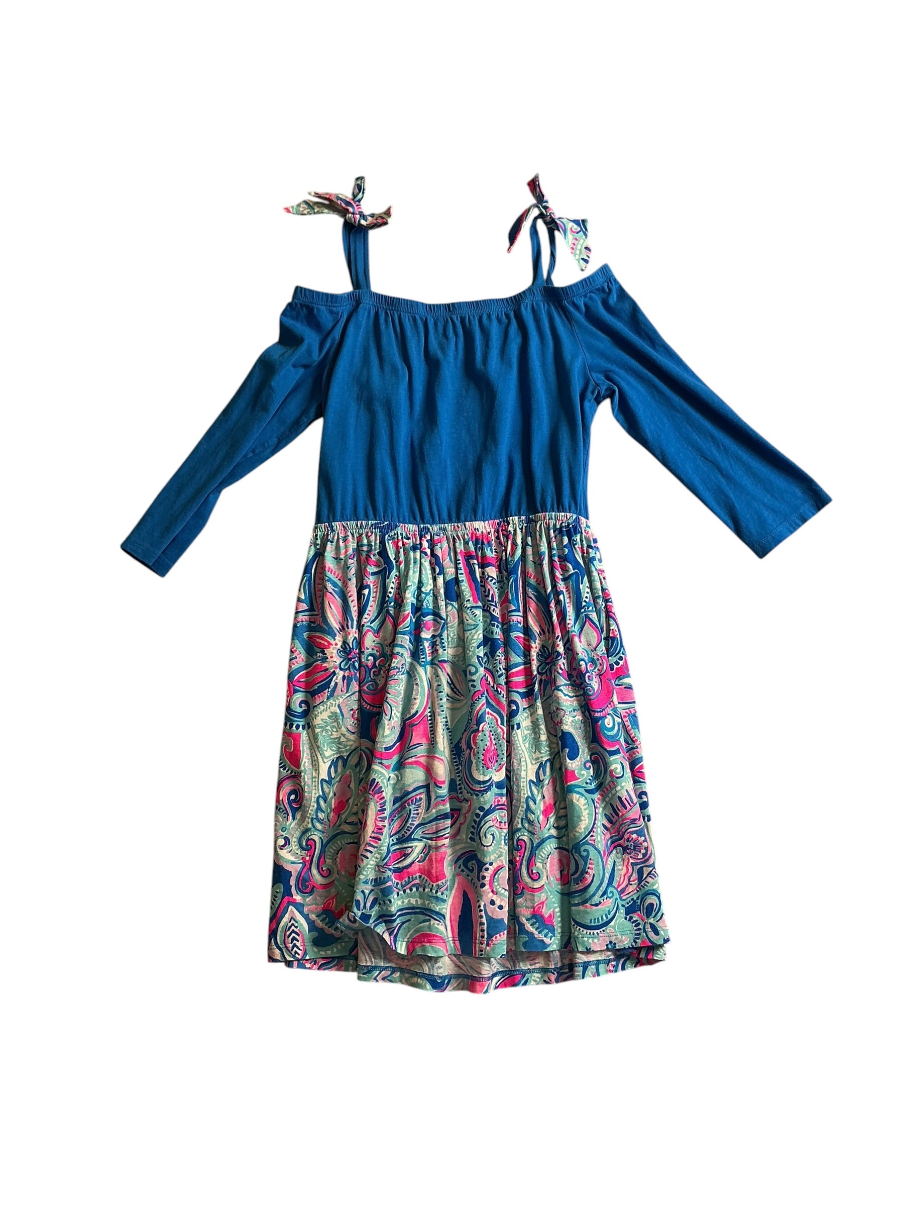Lilly Pulitzer Minisa Dress - Indigo Living The Dream - Size XL 12-14